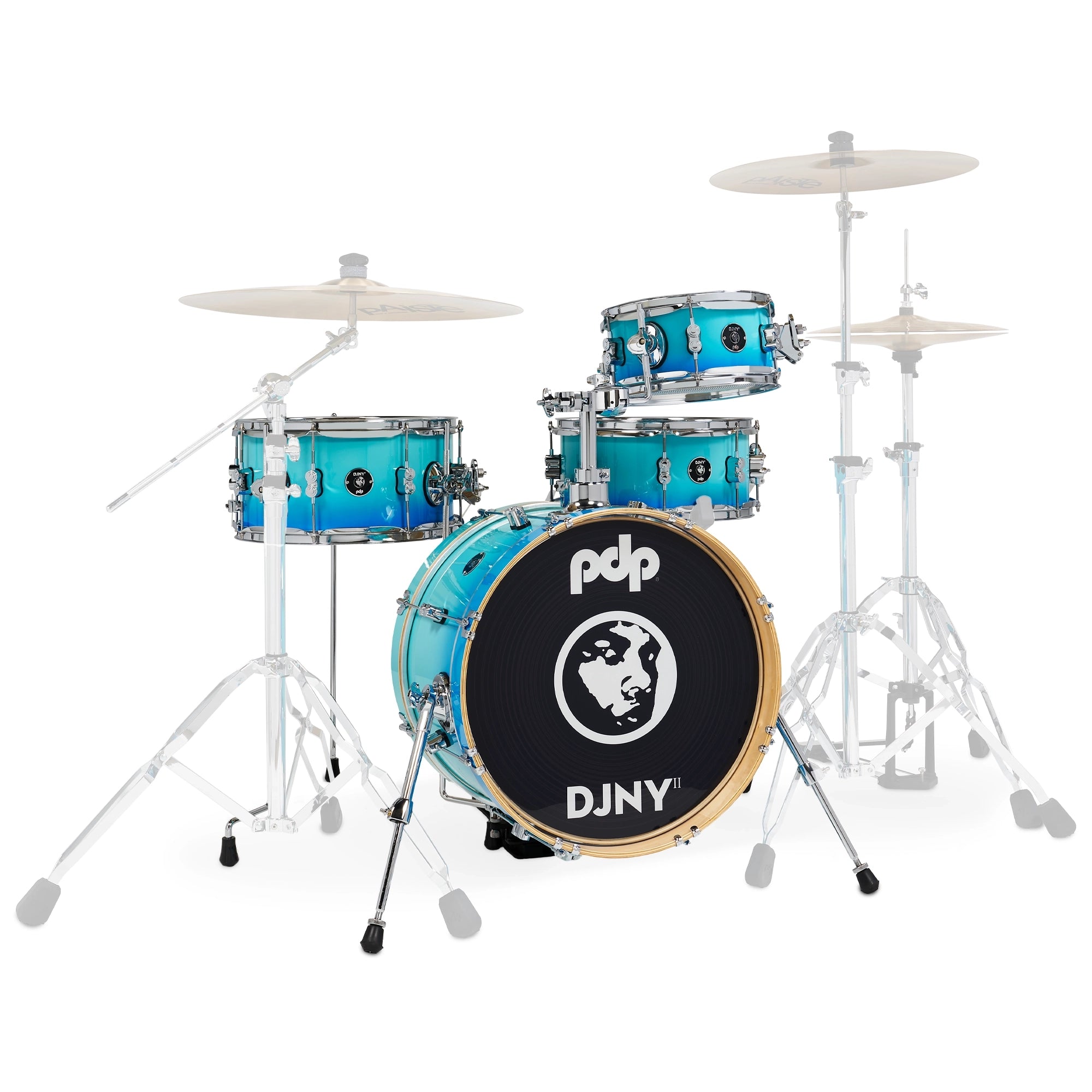 PDP Daru Jones New Yorker II 4-Piece Shell Pack - Blue Fade