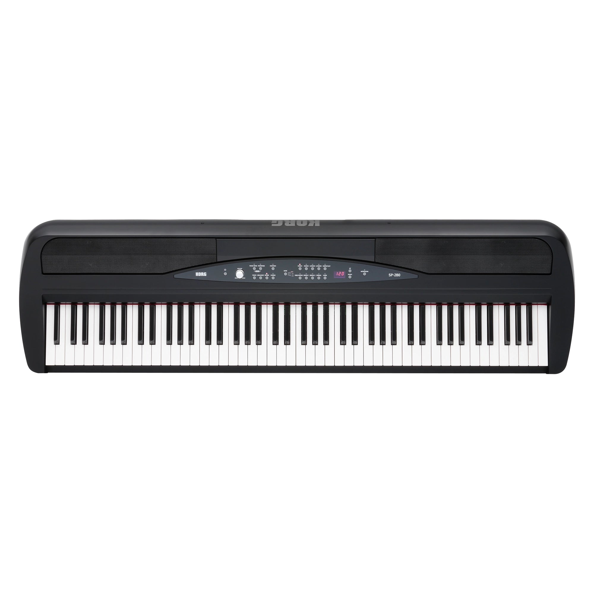 Korg SP-280 88-Key Digital Piano with Stand Black Korg SP-280 88-Key Digital Piano with Stand Black