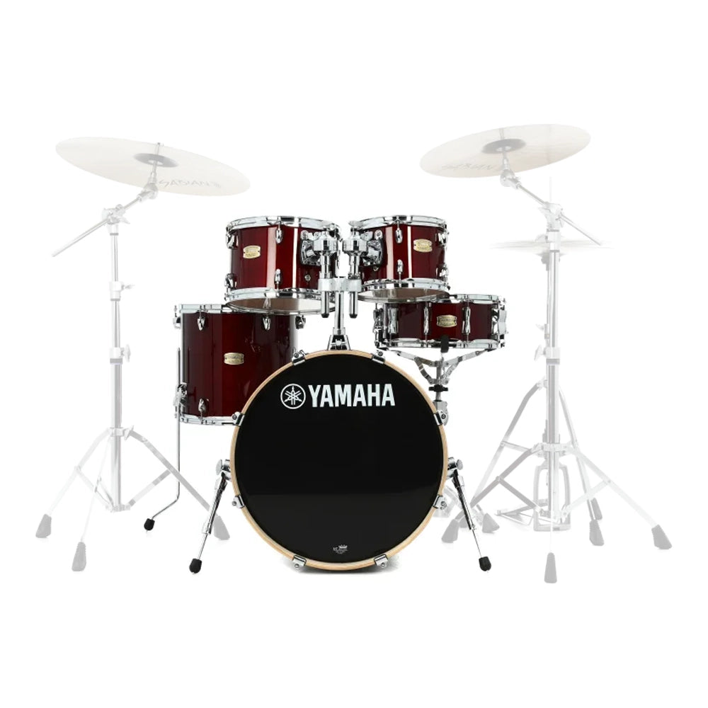 Front view of Yamaha Stage Custom 5 Piece Birch Drum Kit W/20" Bass Drum