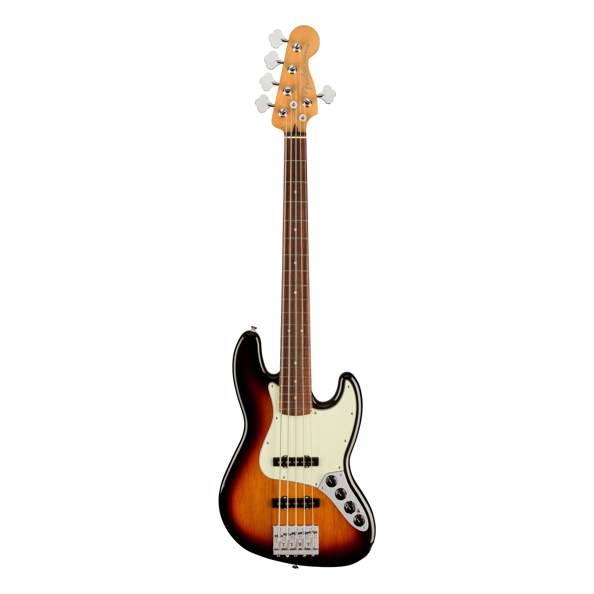 Fender Player Plus Active Jazz Bass V 5-String Electric Bass - 3-Tone Sunburst