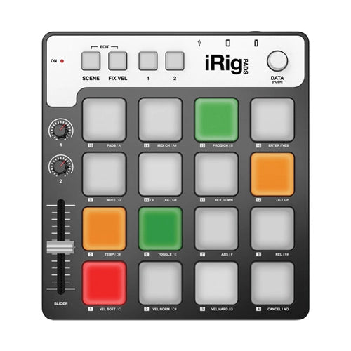 IK Multimedia iRig PADS USB-MIDI Pad Controller