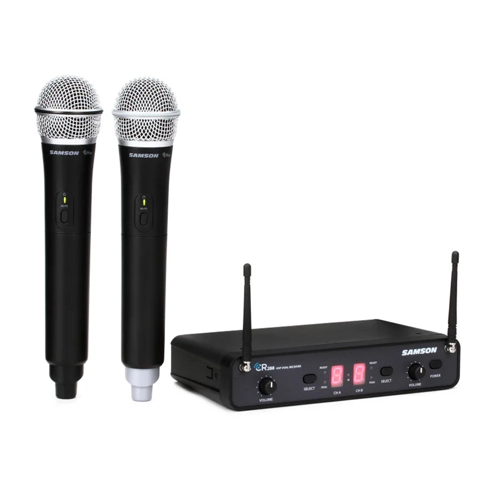 Dual Handheld 16-Channel True Diversity Wireless System SWC288HQ6