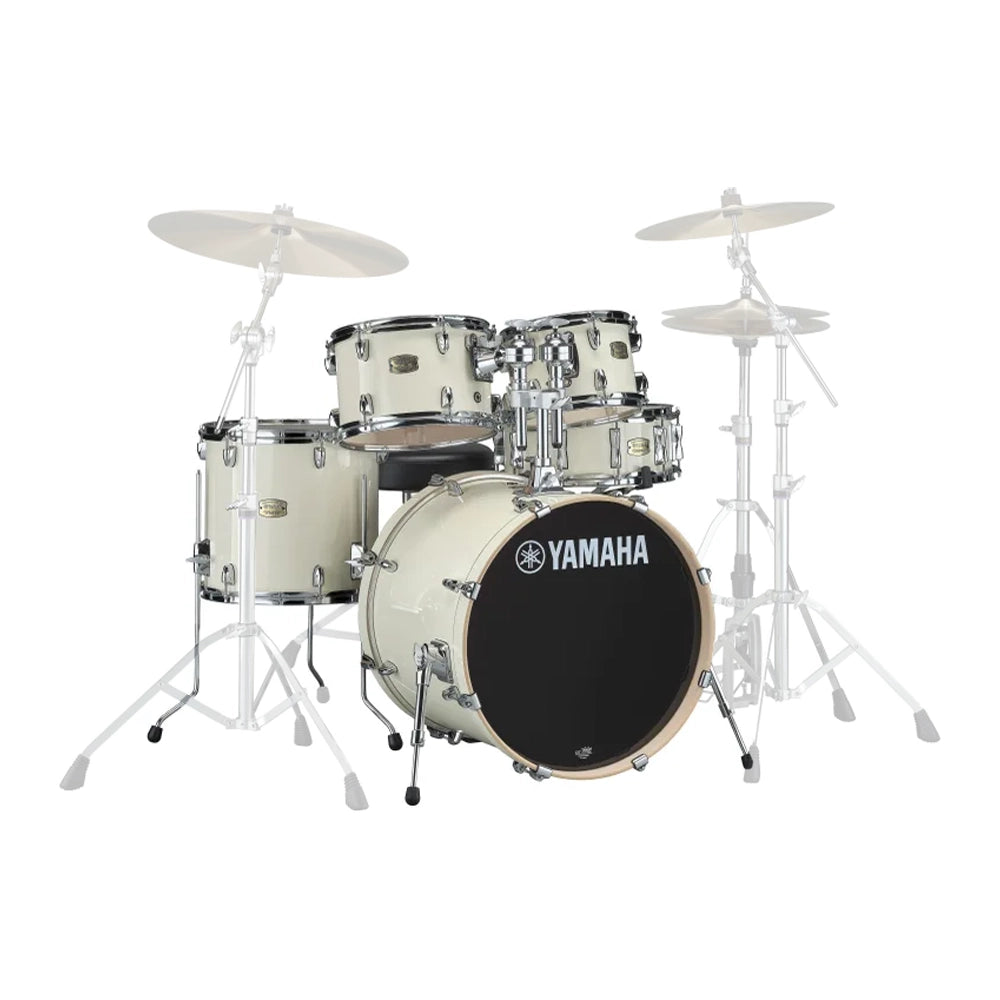 Front view of Yamaha Stage Custom 5 Piece Birch Drum Kit W/20" Bass Drum