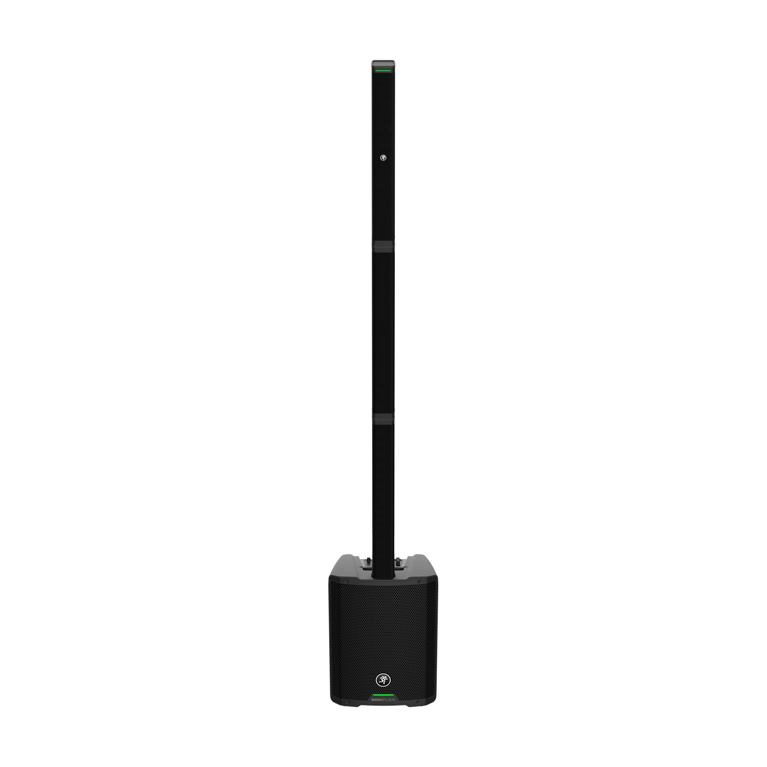 Mackie SRM-FLEX Column Array Portable 1300W PA System front panel view