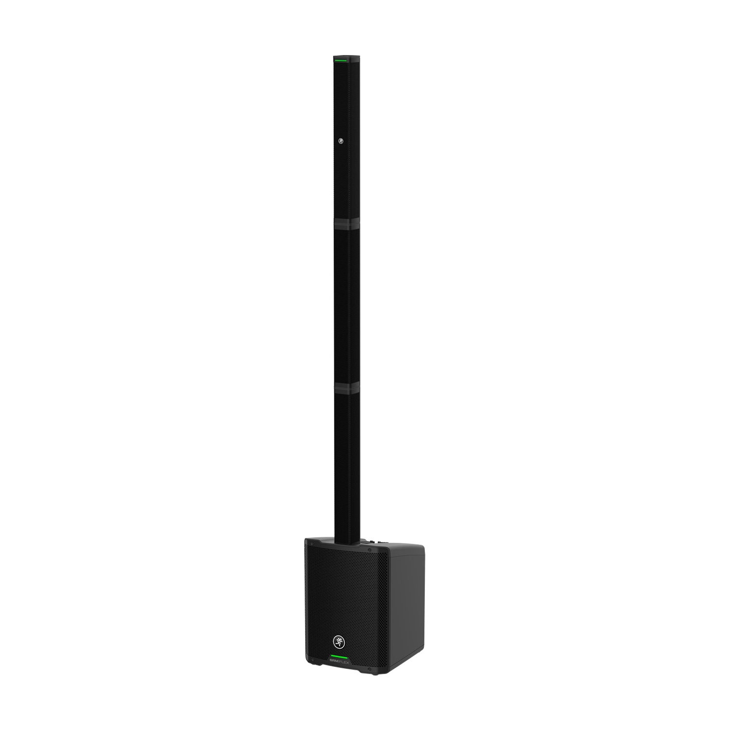 Mackie SRM-FLEX Column Array Portable 1300W PA System front side angle view