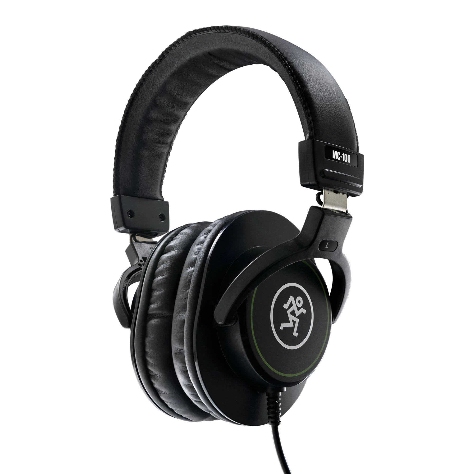Angle view of Mackie MC-100 Professional Closed-Back Headphones