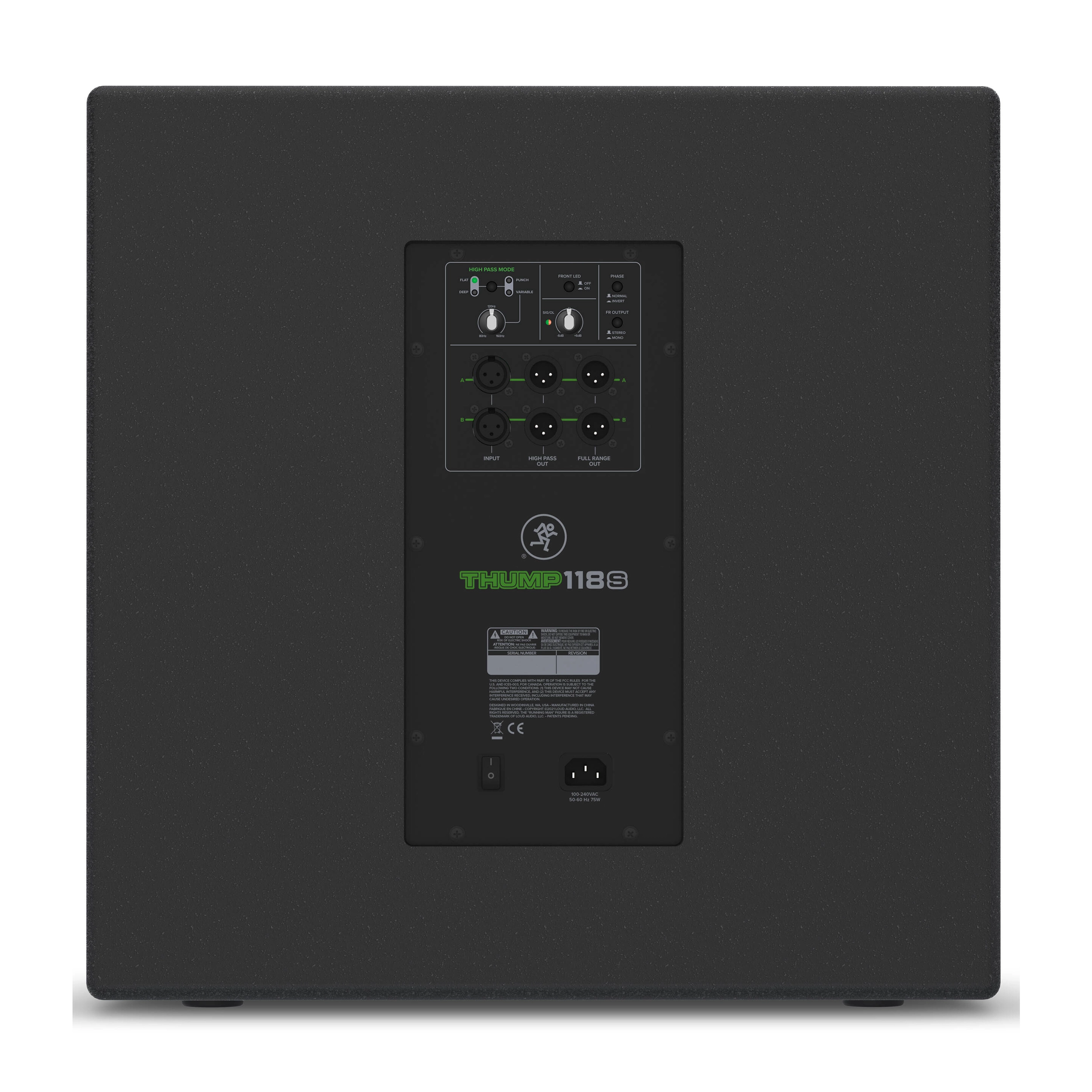 Mackie Thump 118s 1400w 18" Powered Subwoofer With Dsp