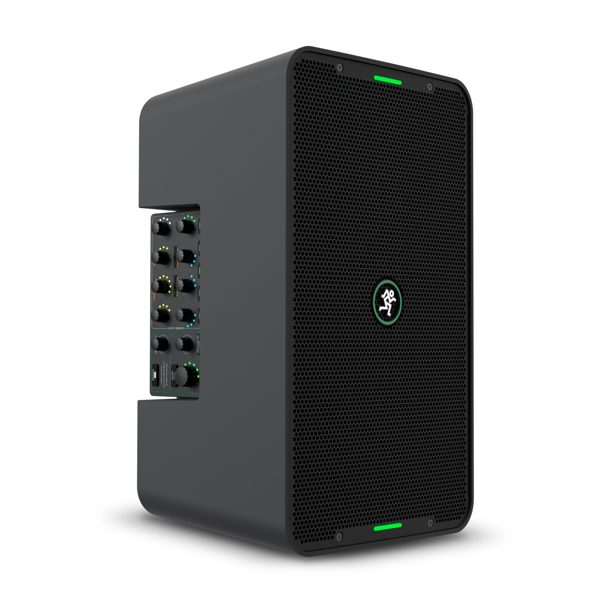Mackie Showbox Battery-Powered All-In-One Live Performance Rig front side angle