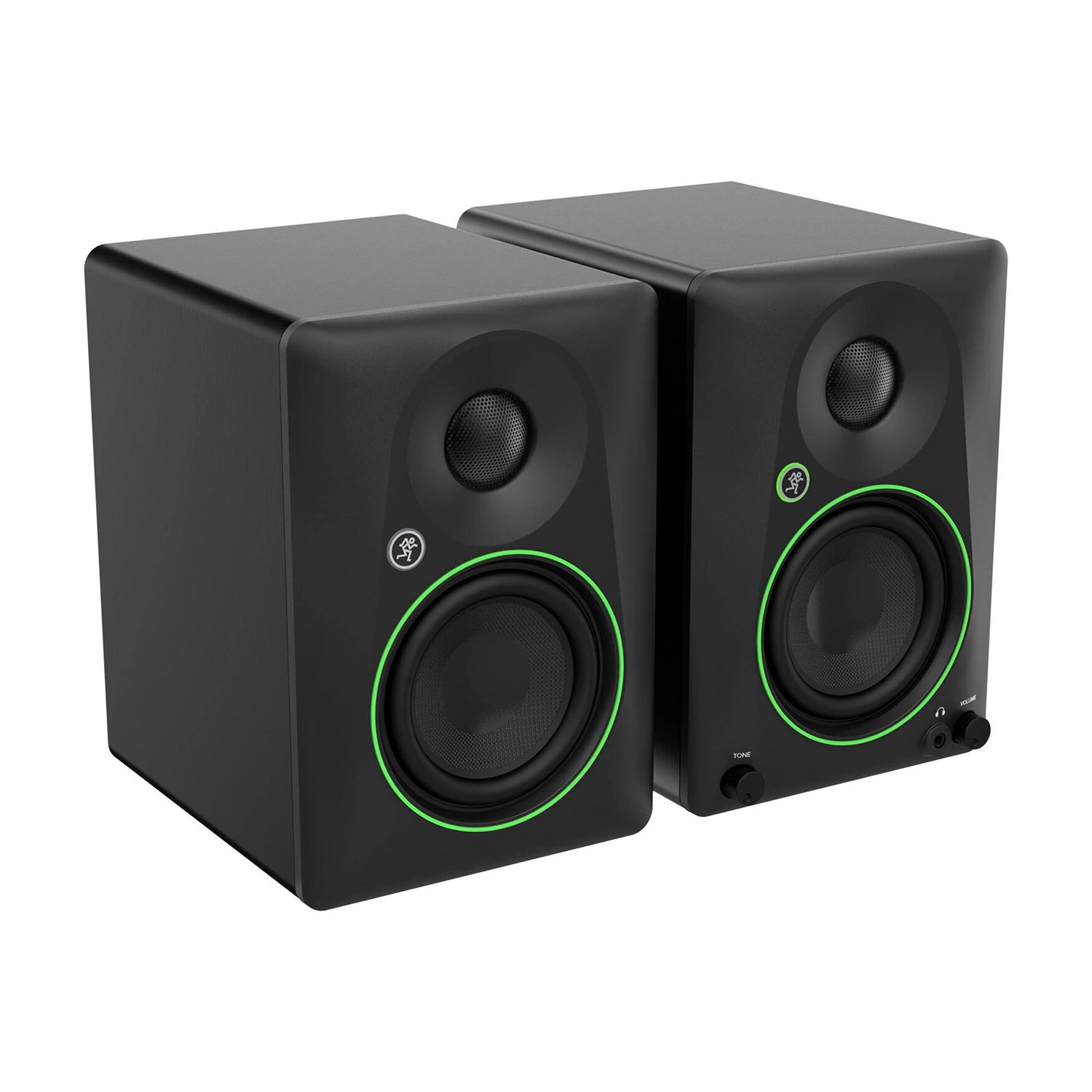 Mackie CR4.5BT 4.5-inch Powered Bluetooth Studio Monitors front side angle