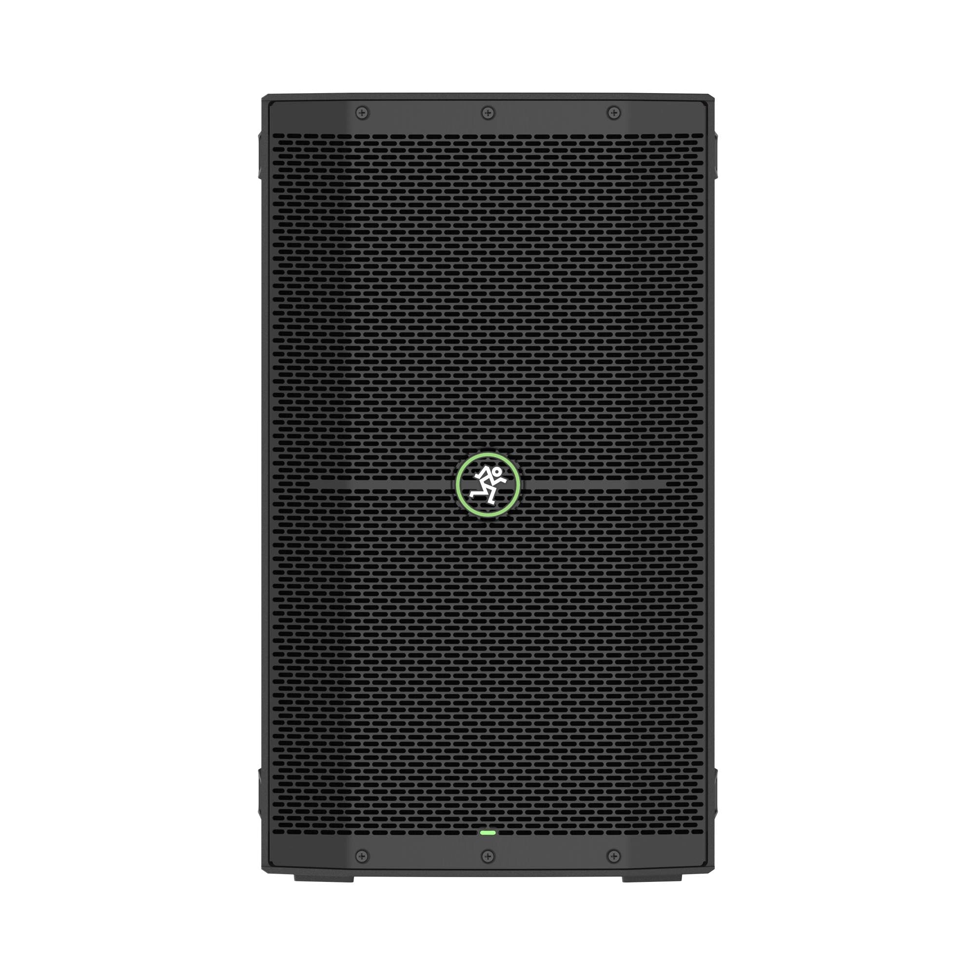Mackie Thump210 10-inch powered speaker with a black textured finish and the Mackie logo on the front grille.