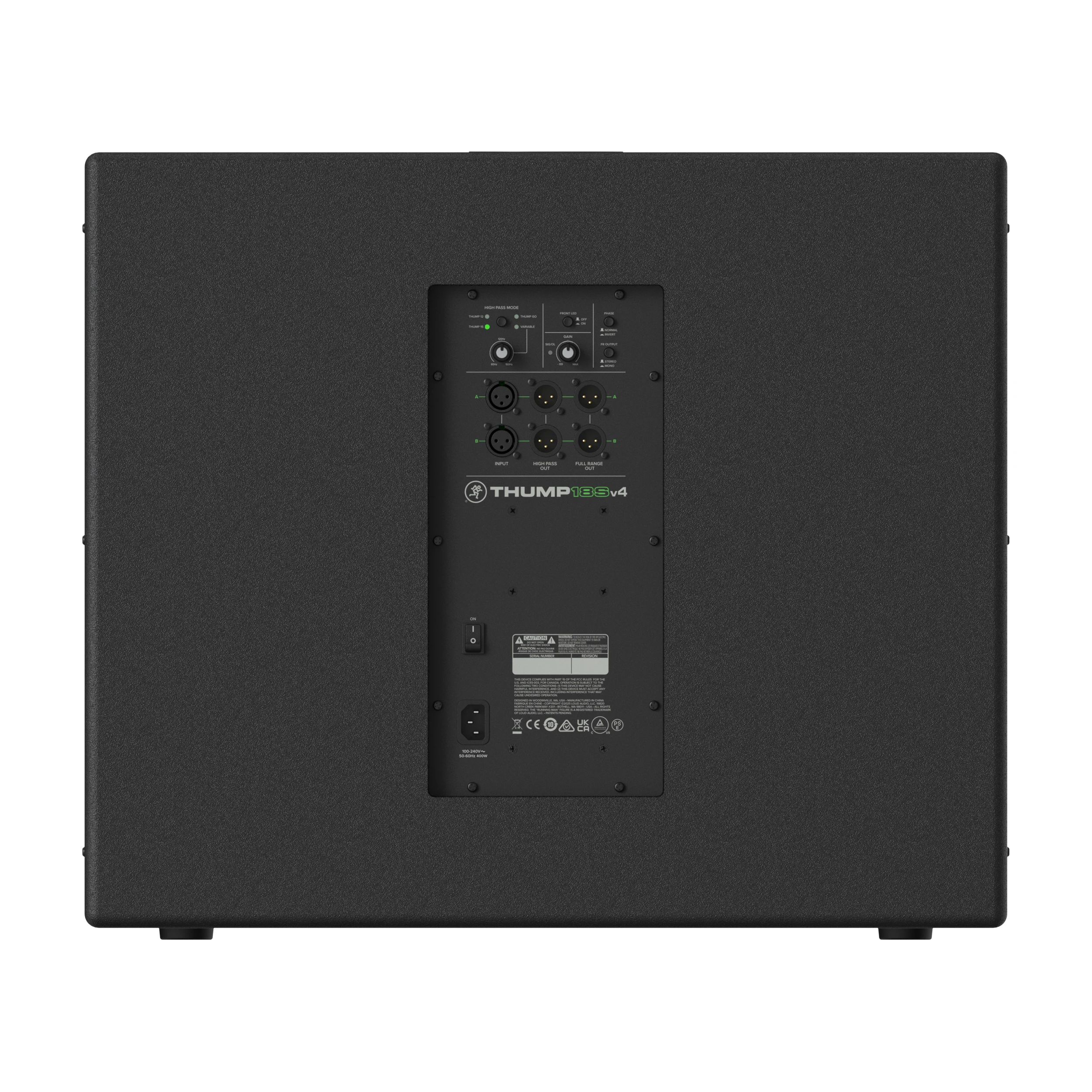 Mackie Thump18Sv4 18" 1400W Professional Powered Subwoofer