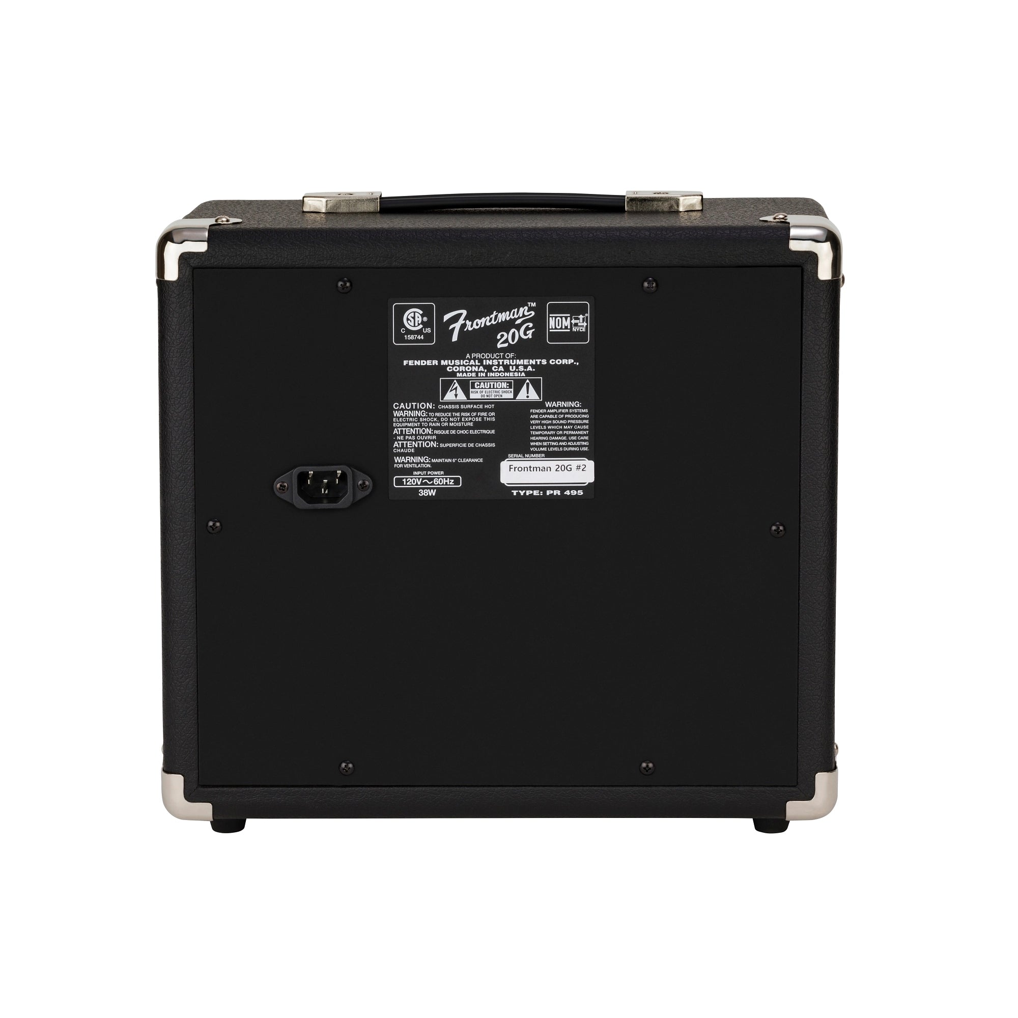 Fender Frontman 20G 20-watt 1 x 8-inch Combo Amplifier - Black