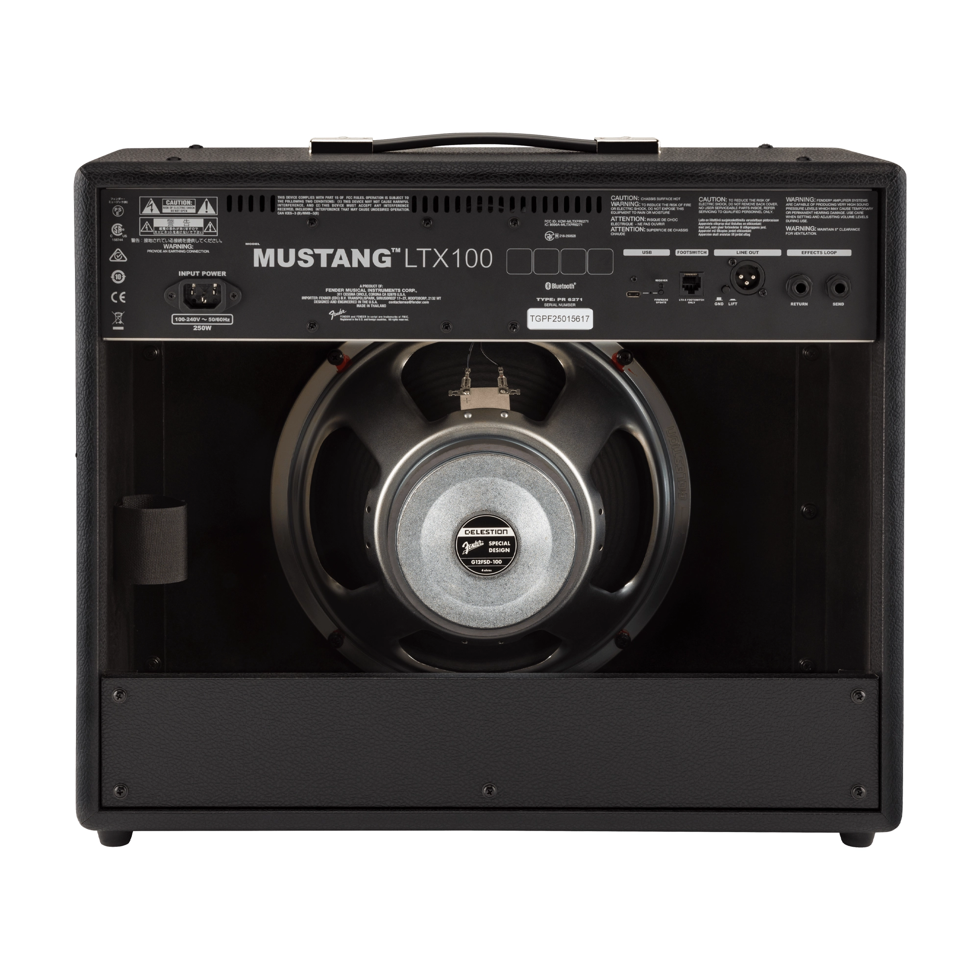 Fender Mustang LTX100 100-Watt 1 X 12-Inch Combo Amplifier
