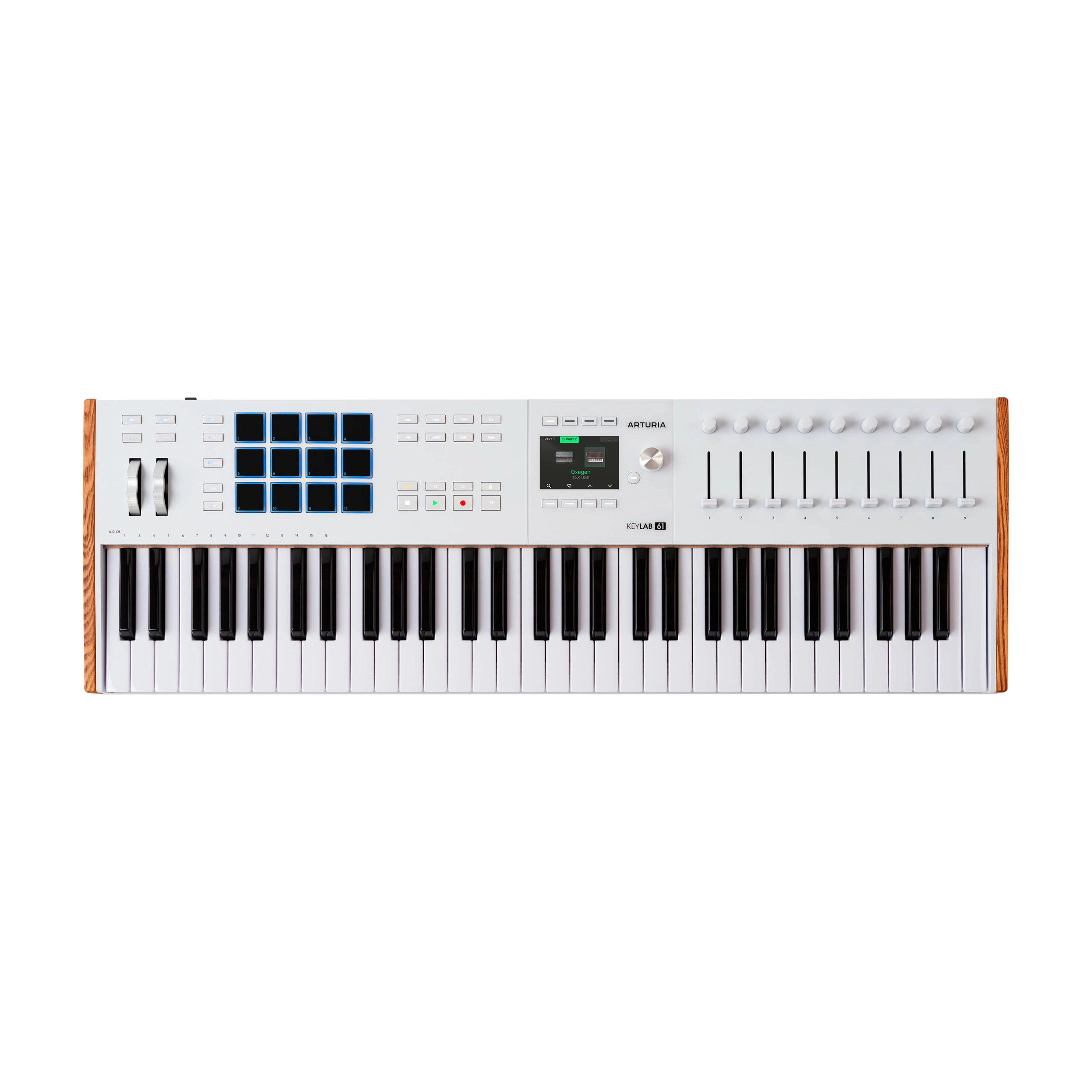 Arturia Keylab 61 MK3 61-KEY Keyboard Midi Controller - White