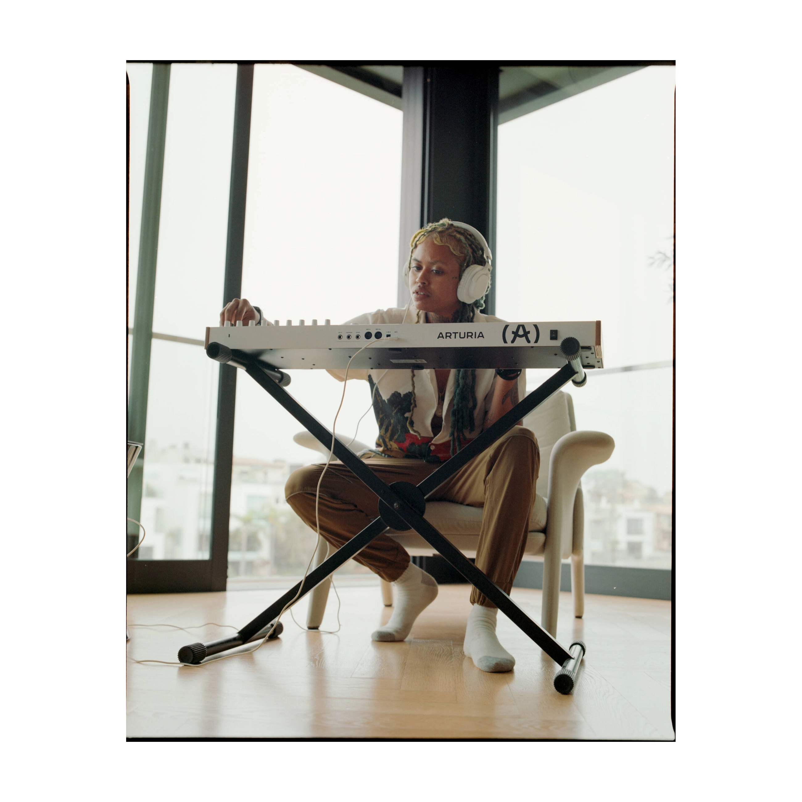 Arturia Keylab 61 MK3 61-KEY Keyboard Midi Controller - White