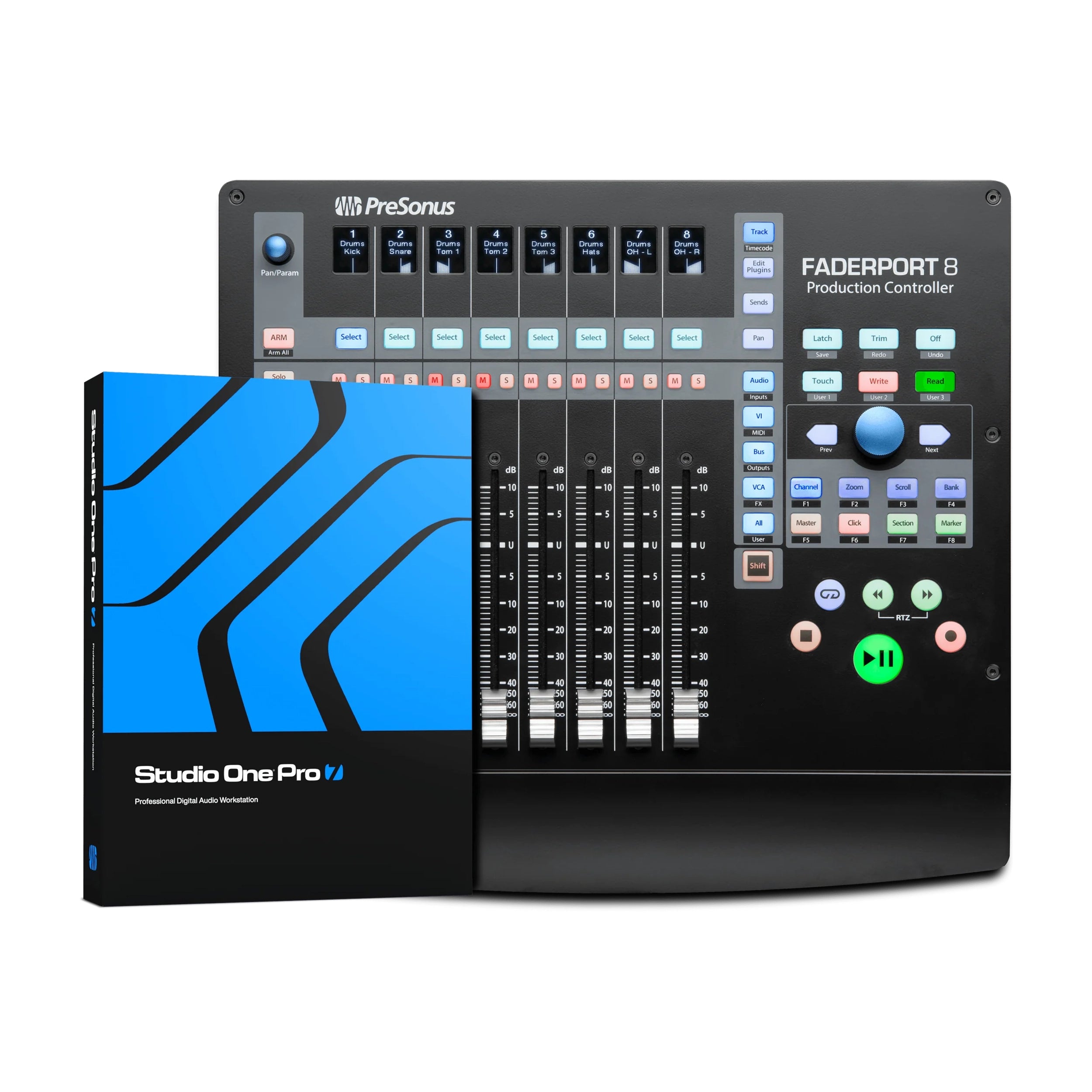 Presonus Faderport 8 8-Channel Production Controller