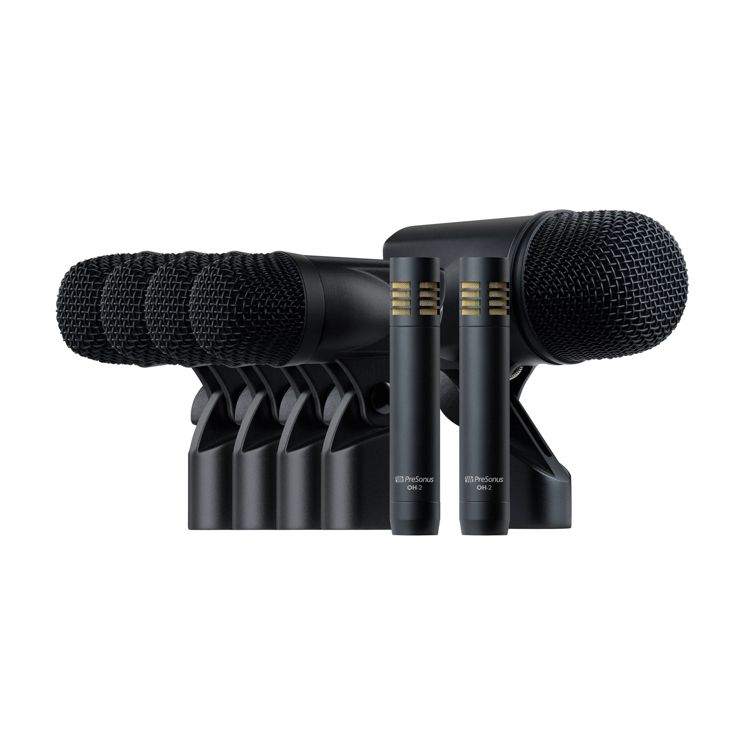 DM-7 Drum Microphone Set on white background.