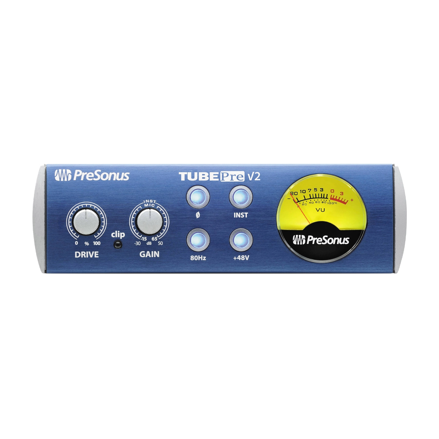TUBEPRE V2 front on white background.