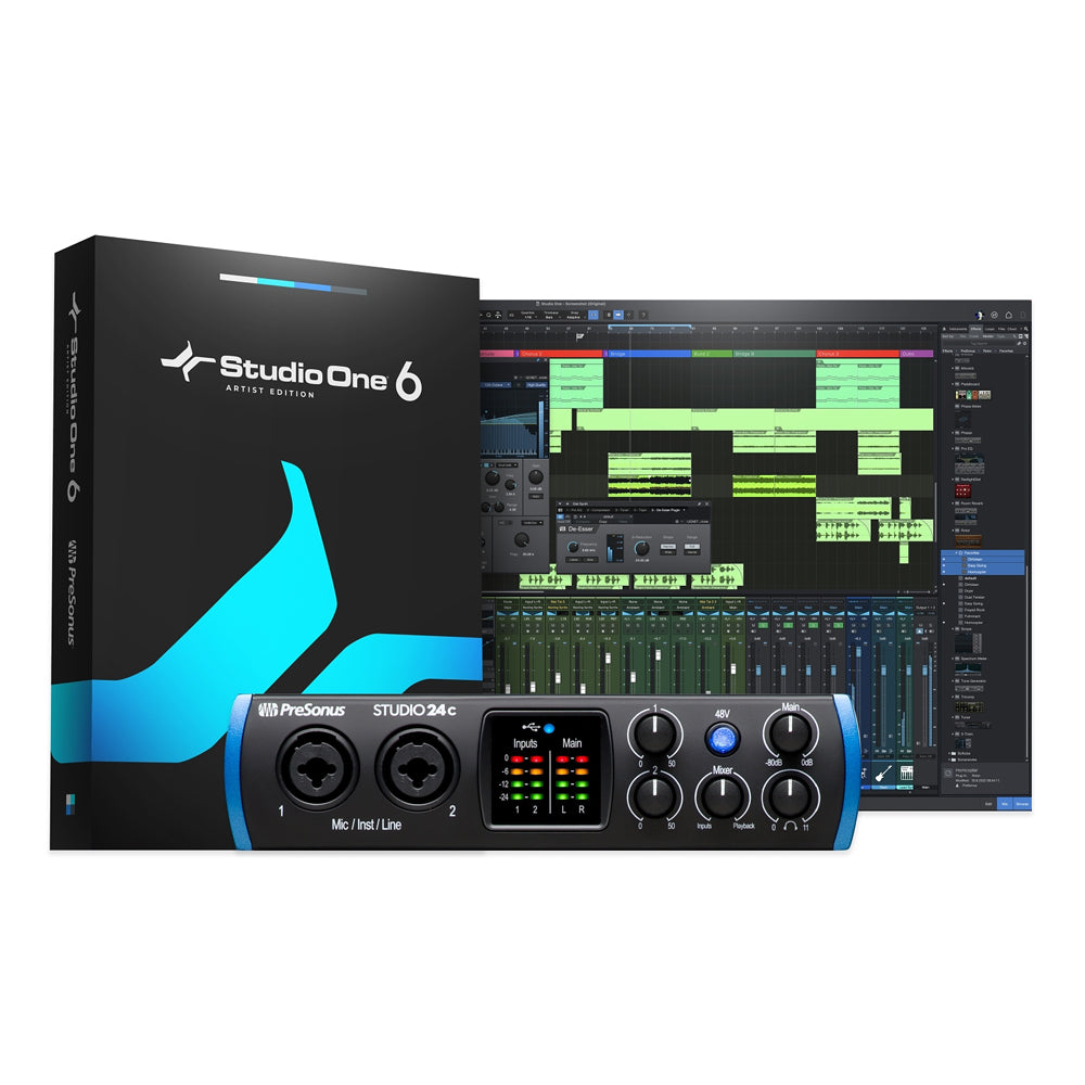 Presonus Studio 24c Usb-C Audio Interface