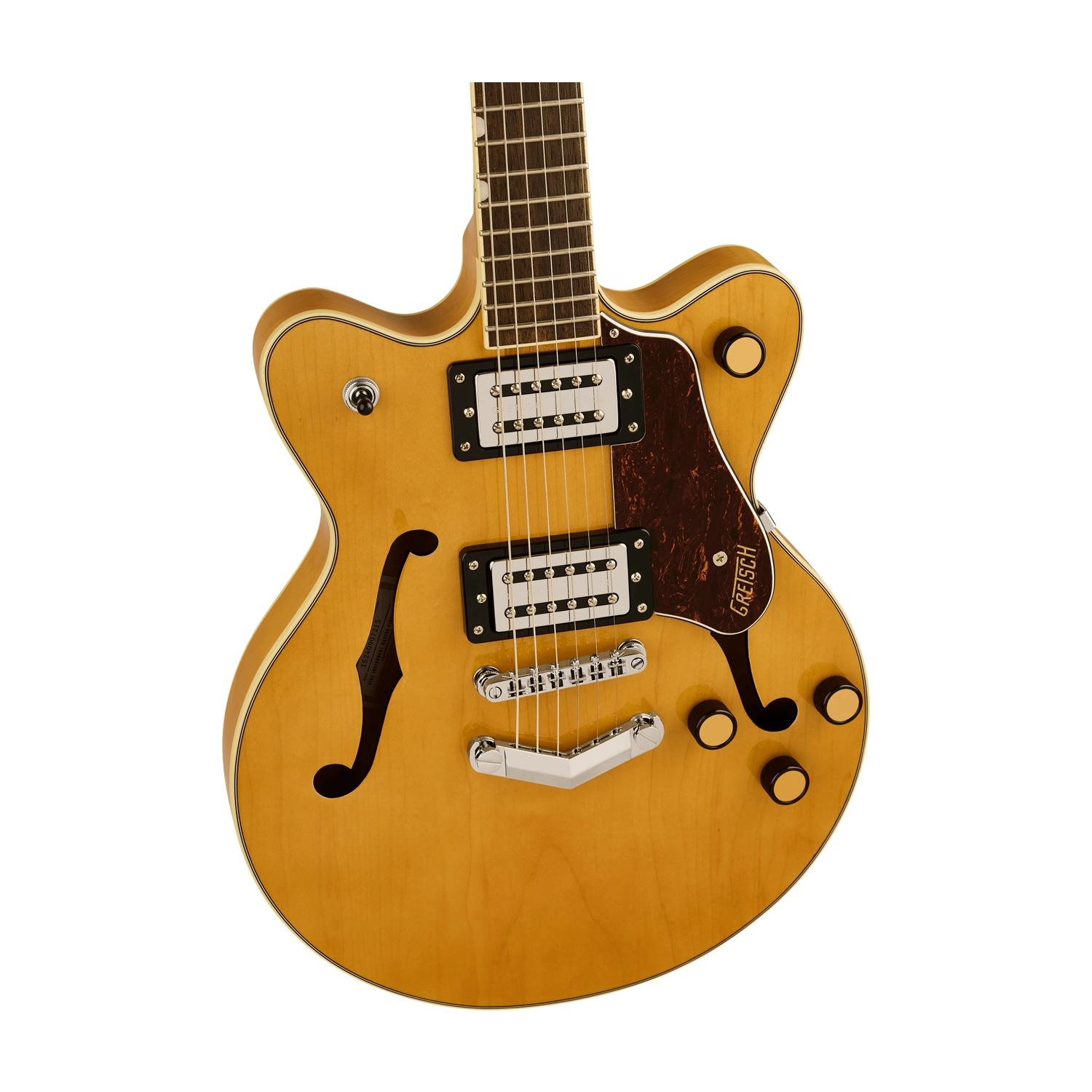 Gretsch G2655 Streamliner Center Block Jr. Double-Cut Electric Guitar - Village Amber