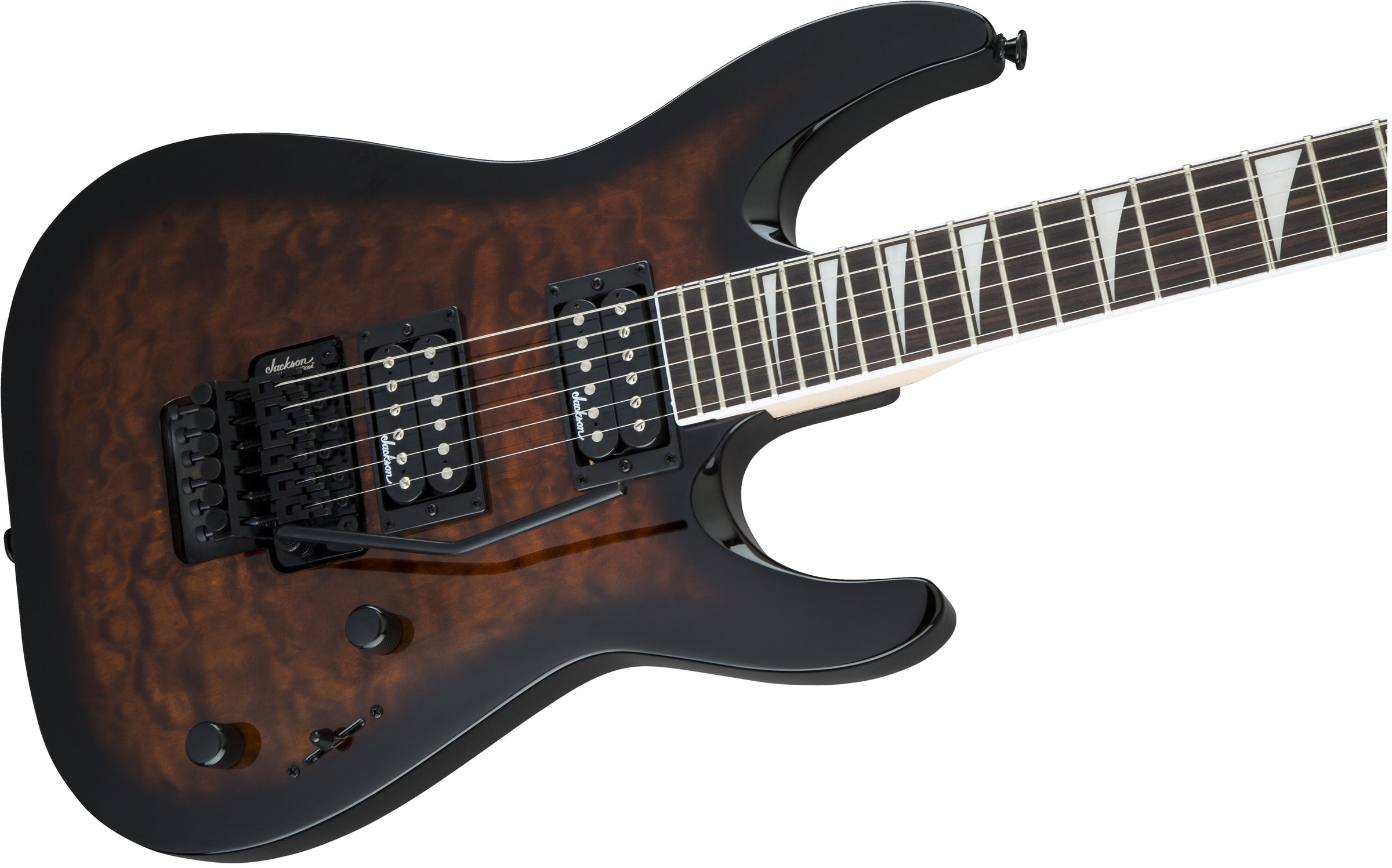 Jackson Dinky Arch Top Js32q Dka Electric Guitar - Dark Sunburst