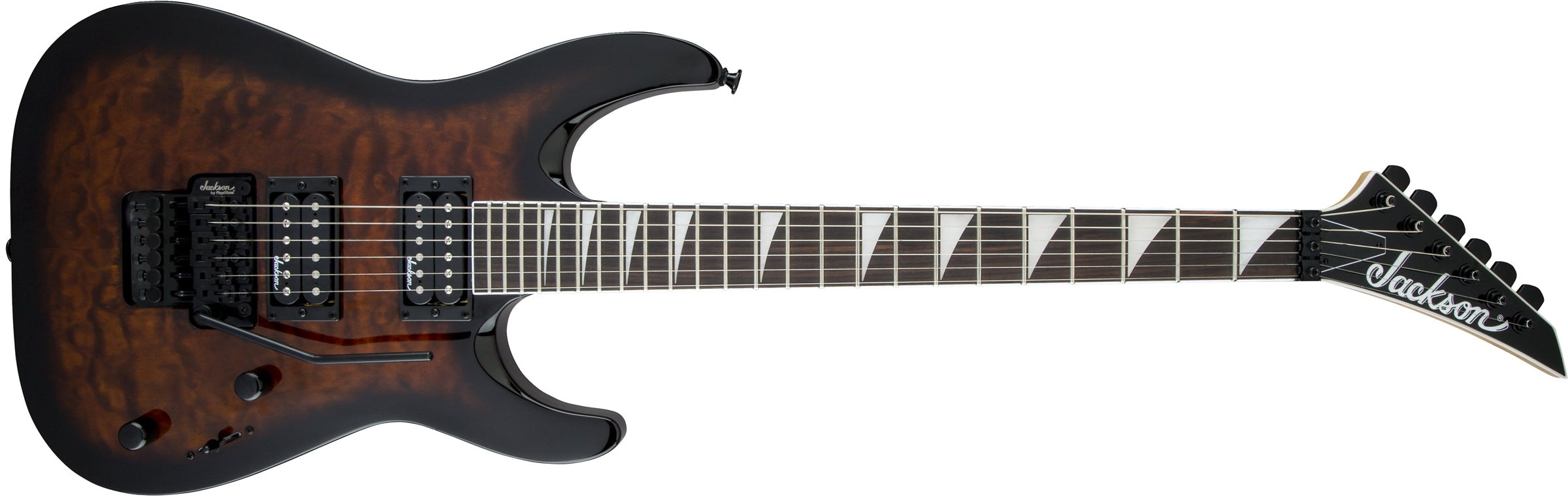 Jackson Dinky Arch Top Js32q Dka Electric Guitar - Dark Sunburst