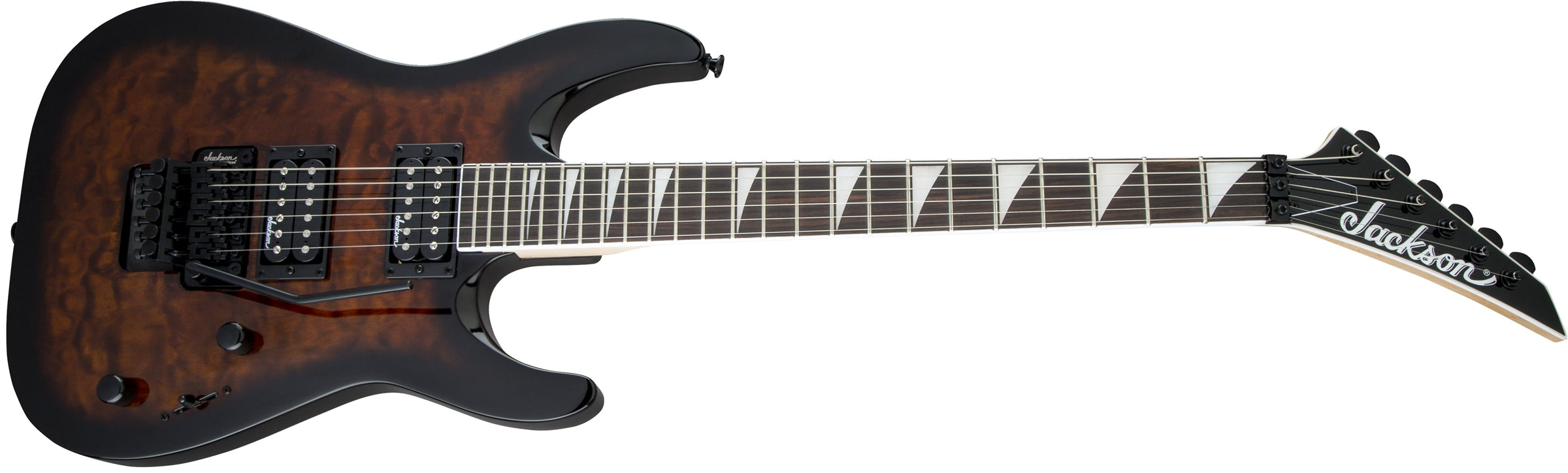 Jackson Dinky Arch Top Js32q Dka Electric Guitar - Dark Sunburst