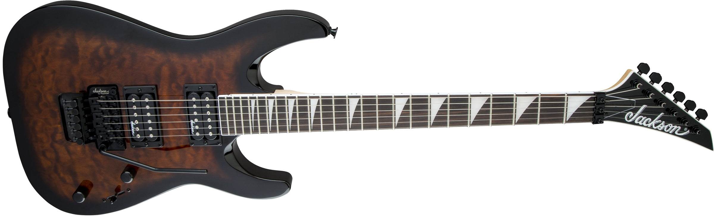 Jackson Dinky Arch Top Js32q Dka Electric Guitar - Dark Sunburst