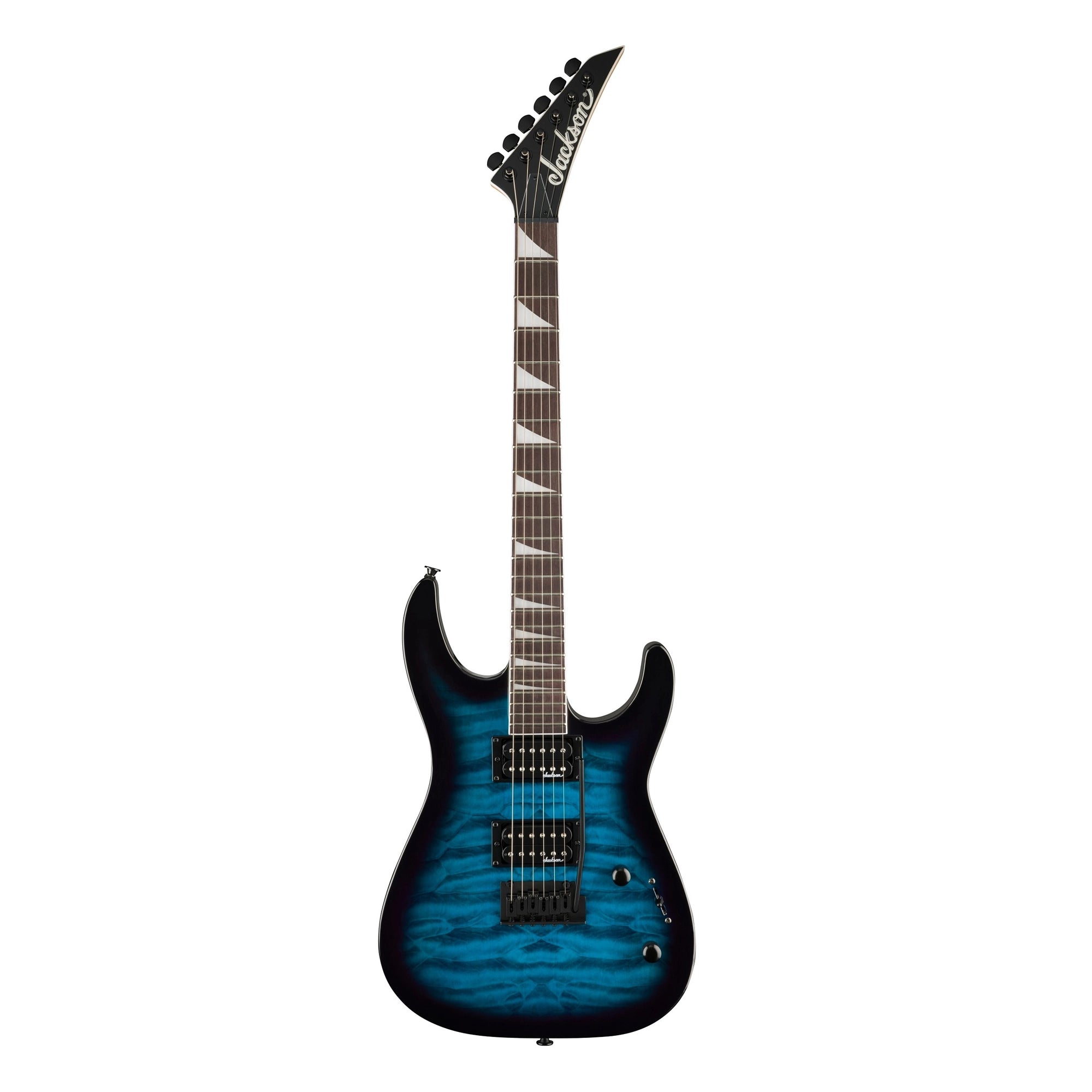 Jackson Dinky JS20 DKQ Electric Guitar - Transparent Blue