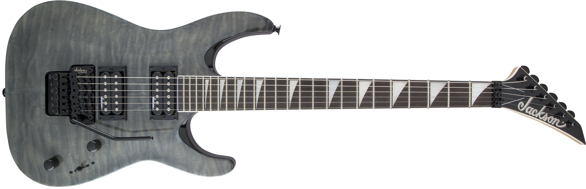 Jackson Dinky Arch Top JS32Q Dka Electric Guitar - Transparent Black