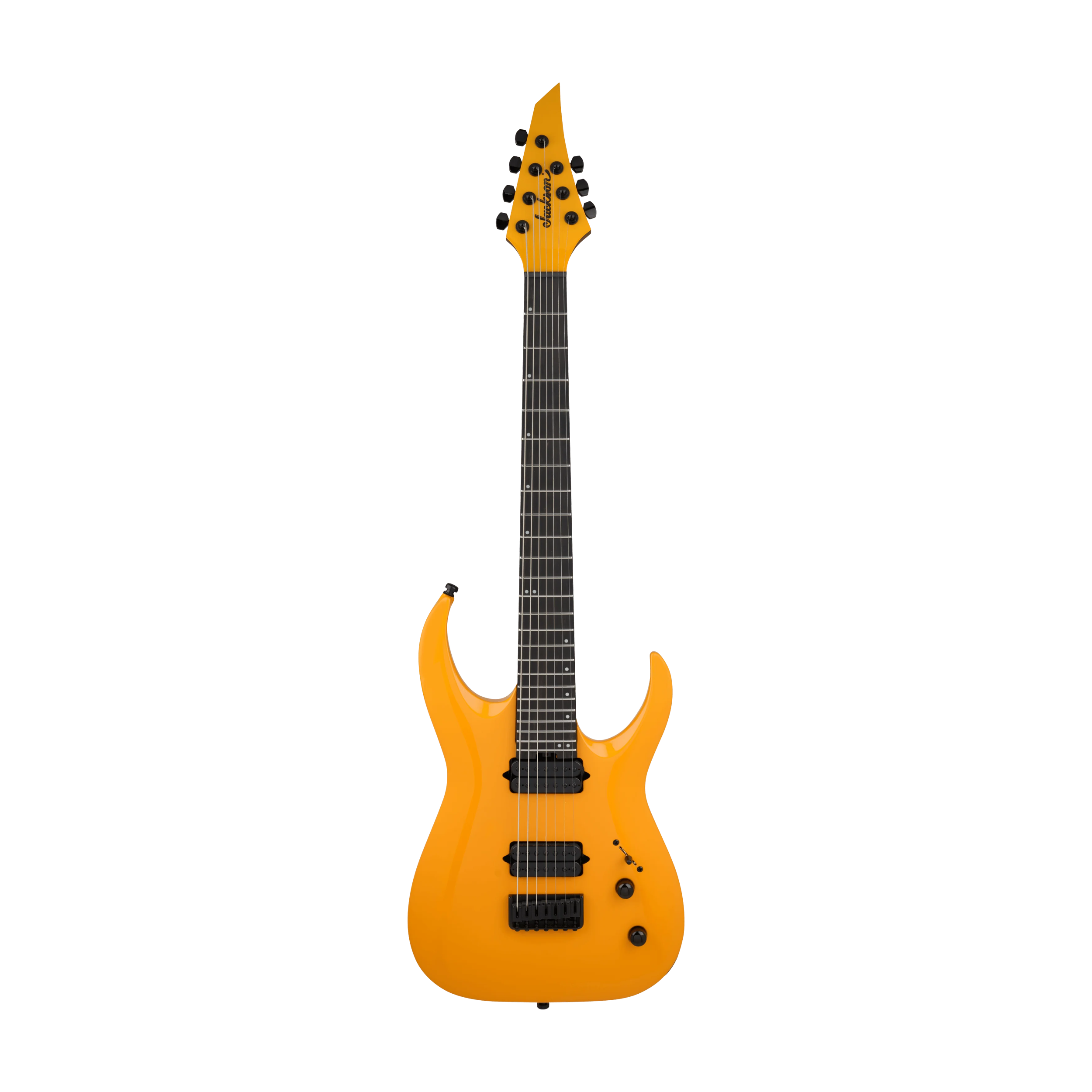 Jackson Pro Plus Signature Misha Mansoor Juggernaut HT7P Guitarra Eléctrica de 7 Cuerdas - Signal Yellow