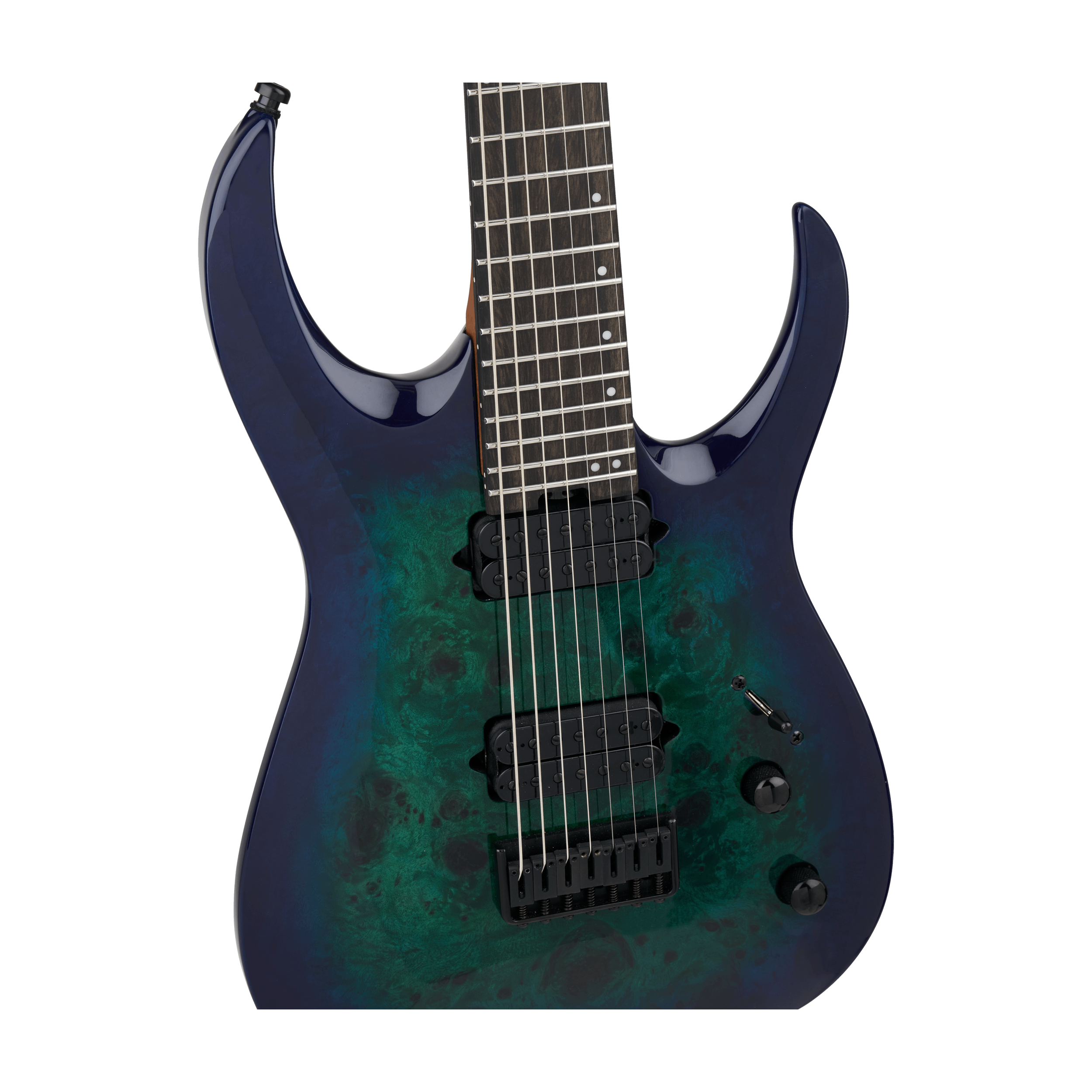 Jackson Pro Plus Signature Misha Mansoor Juggernaut HT7P 7-String Electric Guitar - Chlorine Burst