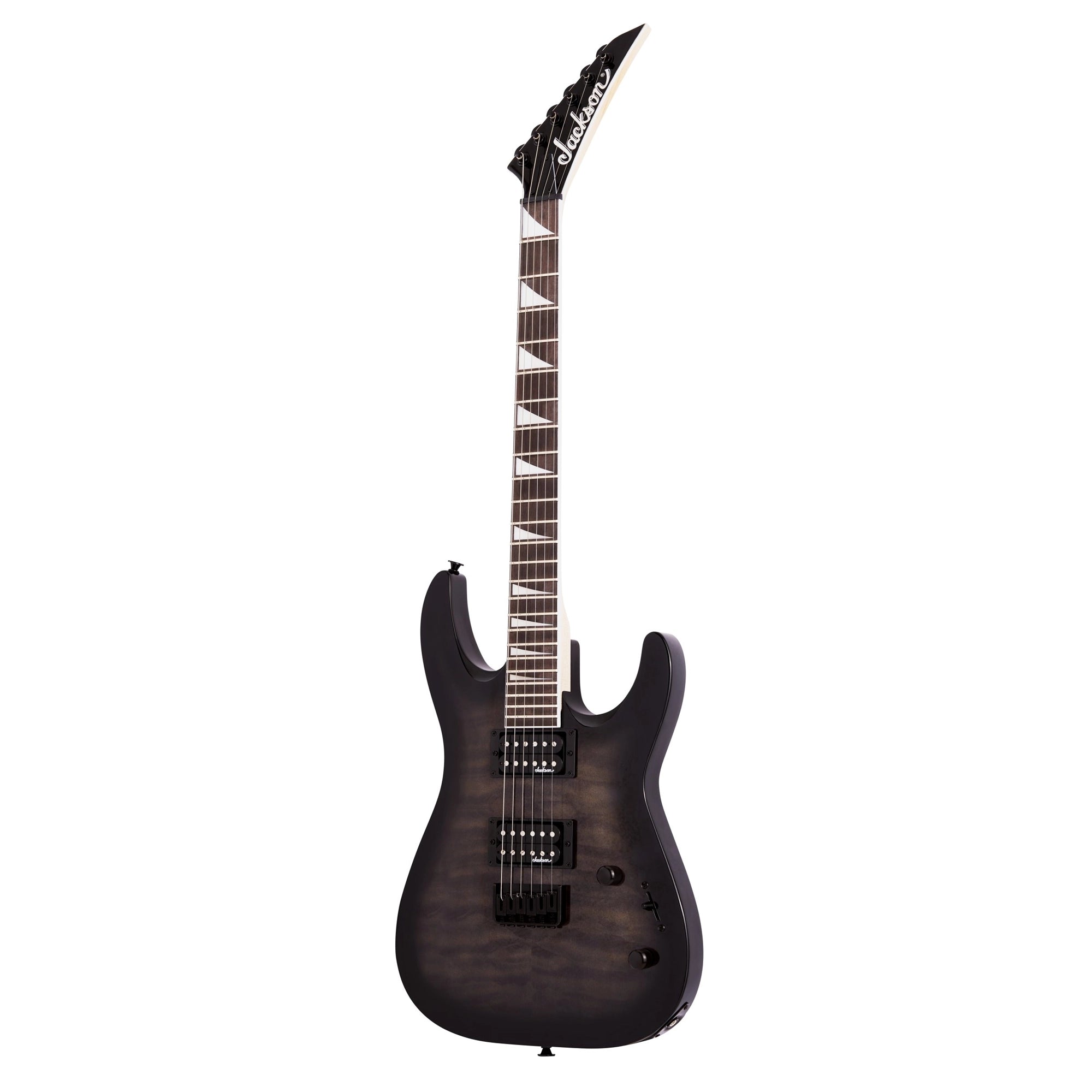 Jackson JS Series Dinky Arch Top JS32Q Dka Ht Electric Guitar - Transparent Black Burst