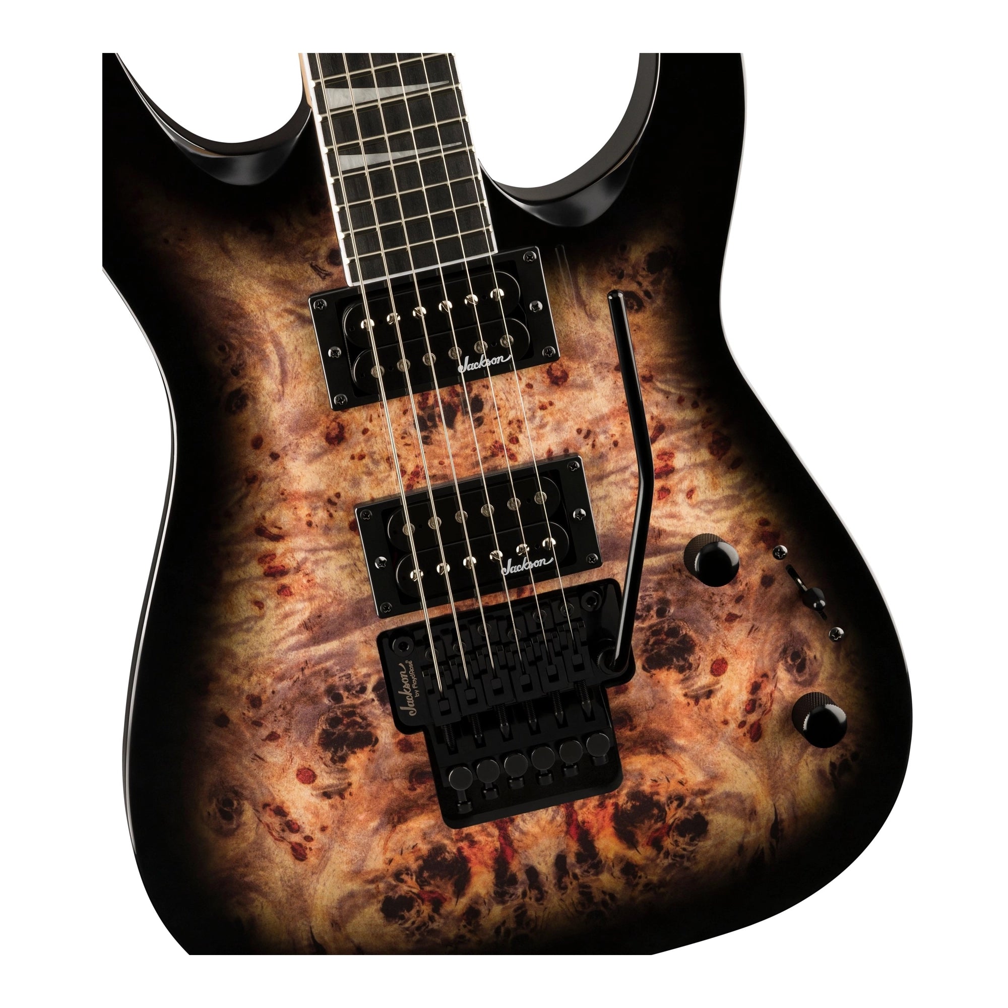 Jackson Dinky Arch Top JS32 Dka Electric Guitar - Transparent Black Burst