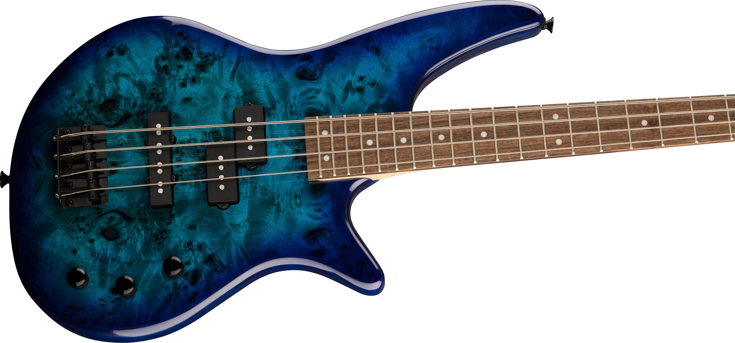 Jackson Js Series Spectra JS2P IV 4-String Electric Bass - Blue Burst