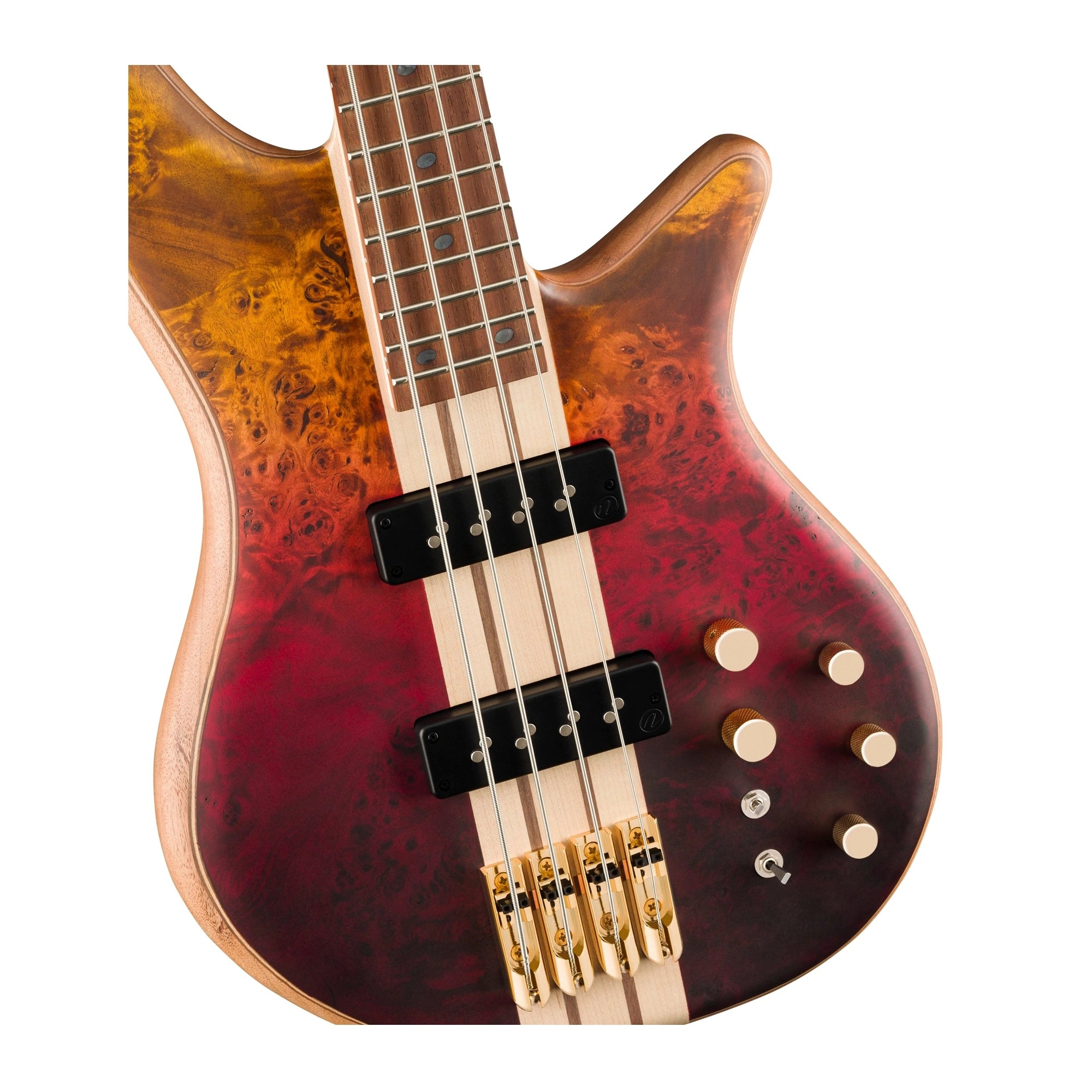 Jackson Pro Series Spectra Bass Guitar - Amber Flame