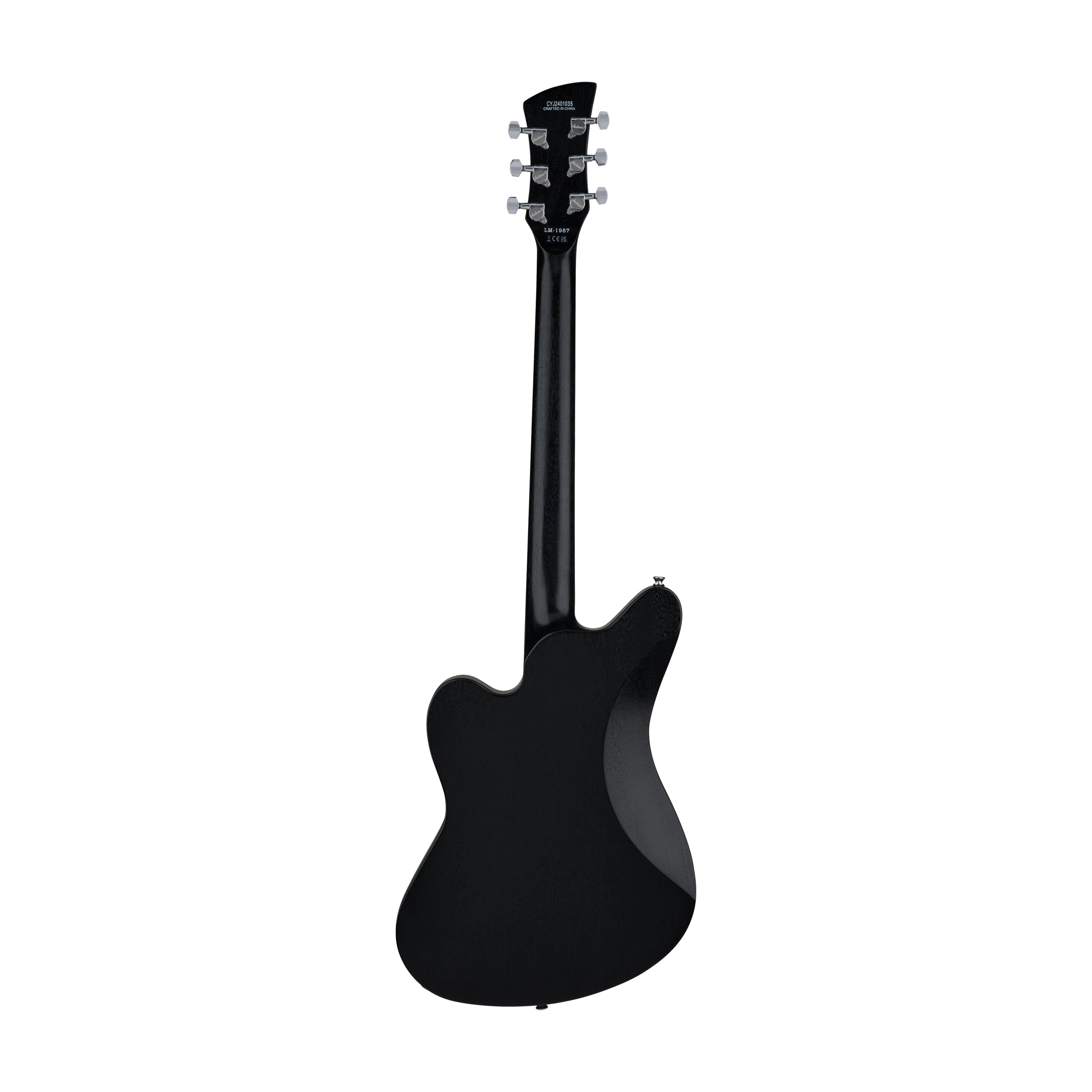 Guitarra eléctrica Jackson Pro Series Signature Lee Malia LM-87 - Negro de poro abierto