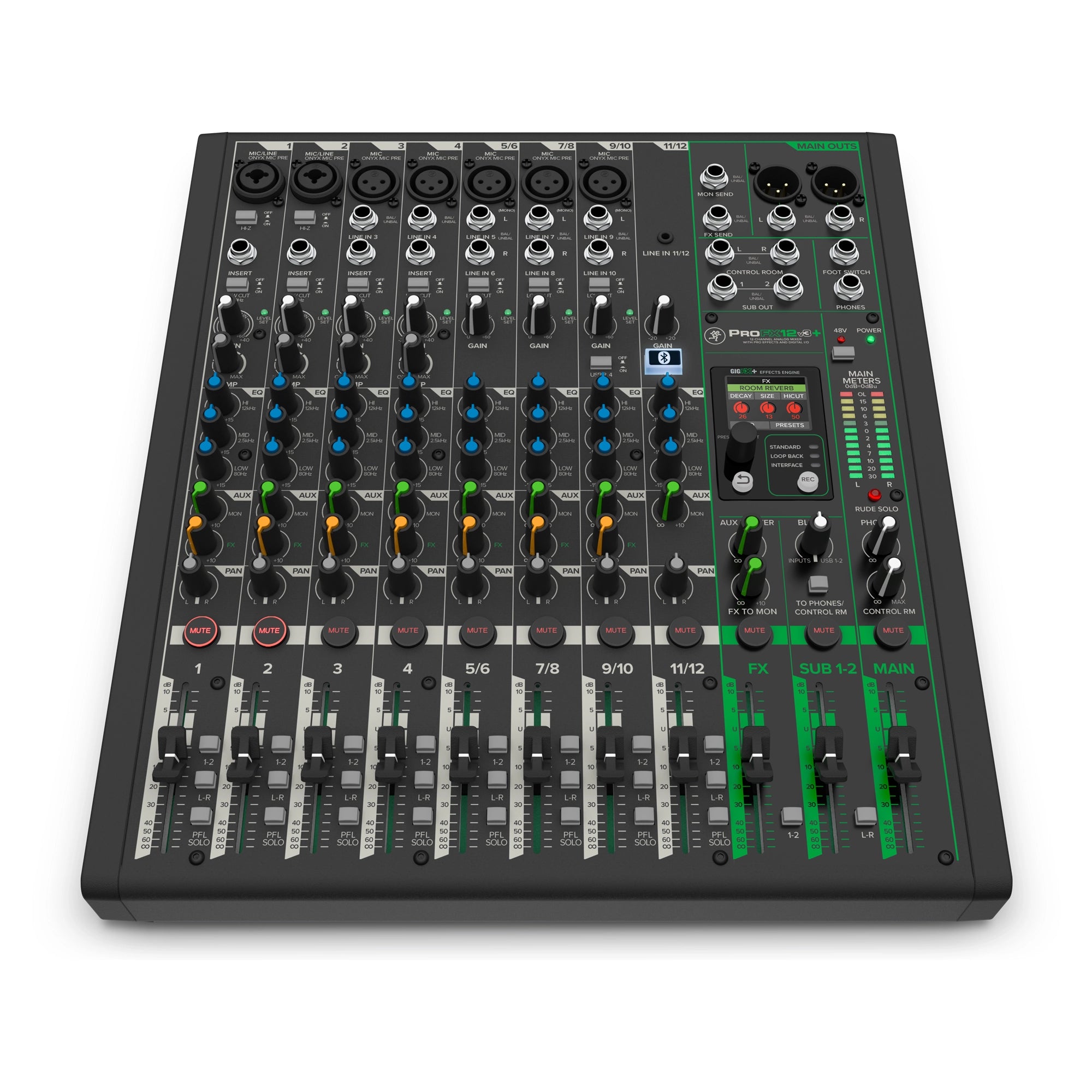 Mackie Profx12v3+ 12-Channel Mixer