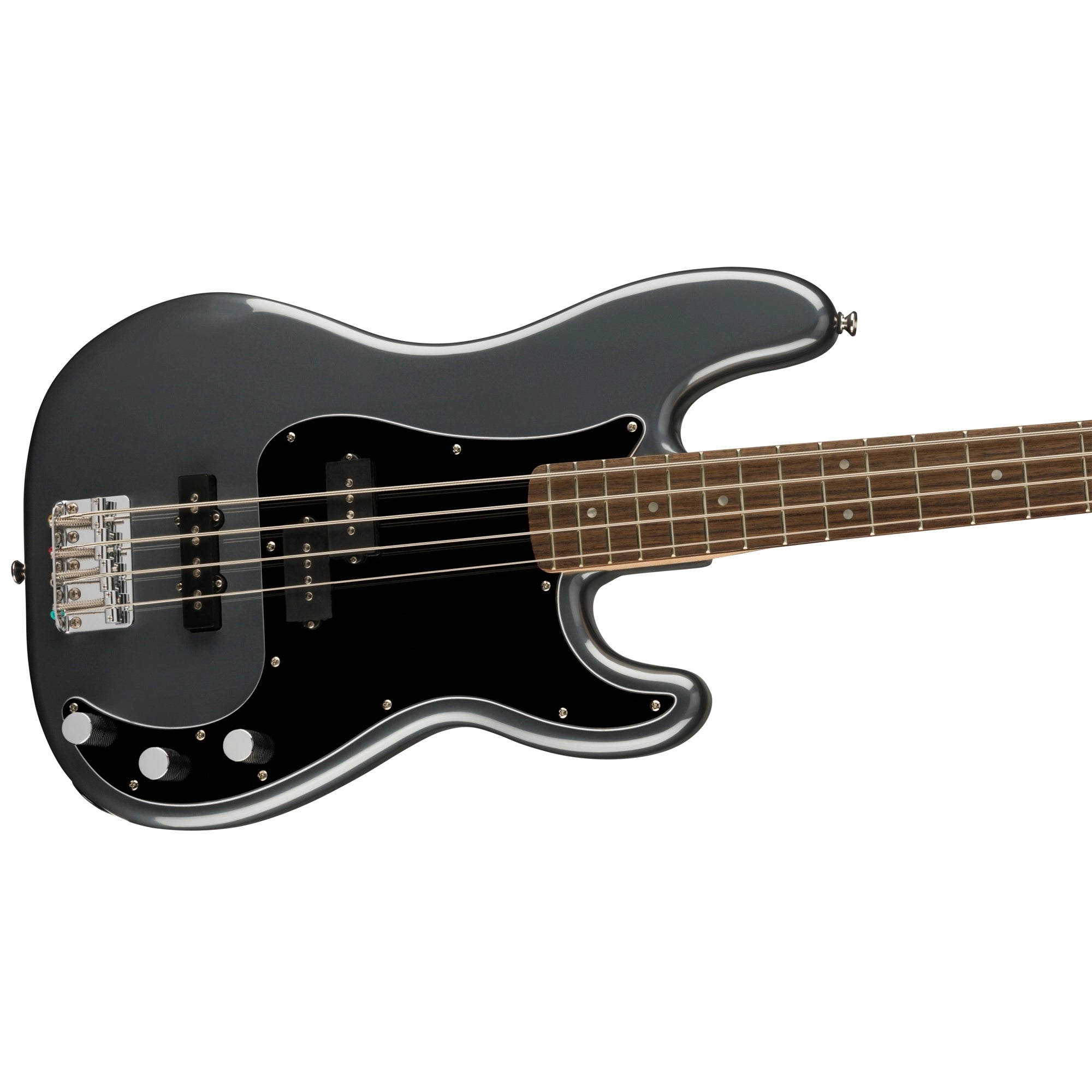 Squier Affinity Series Jazz 4-String Electric Bass - Charcoal Frost Metallic