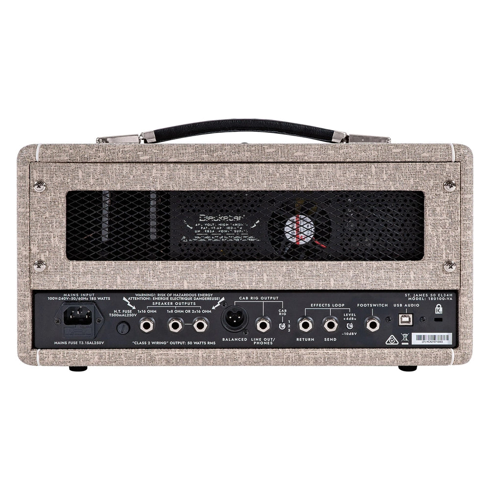 Amplificador de Válvulas Blackstar St James 50W - Fawn