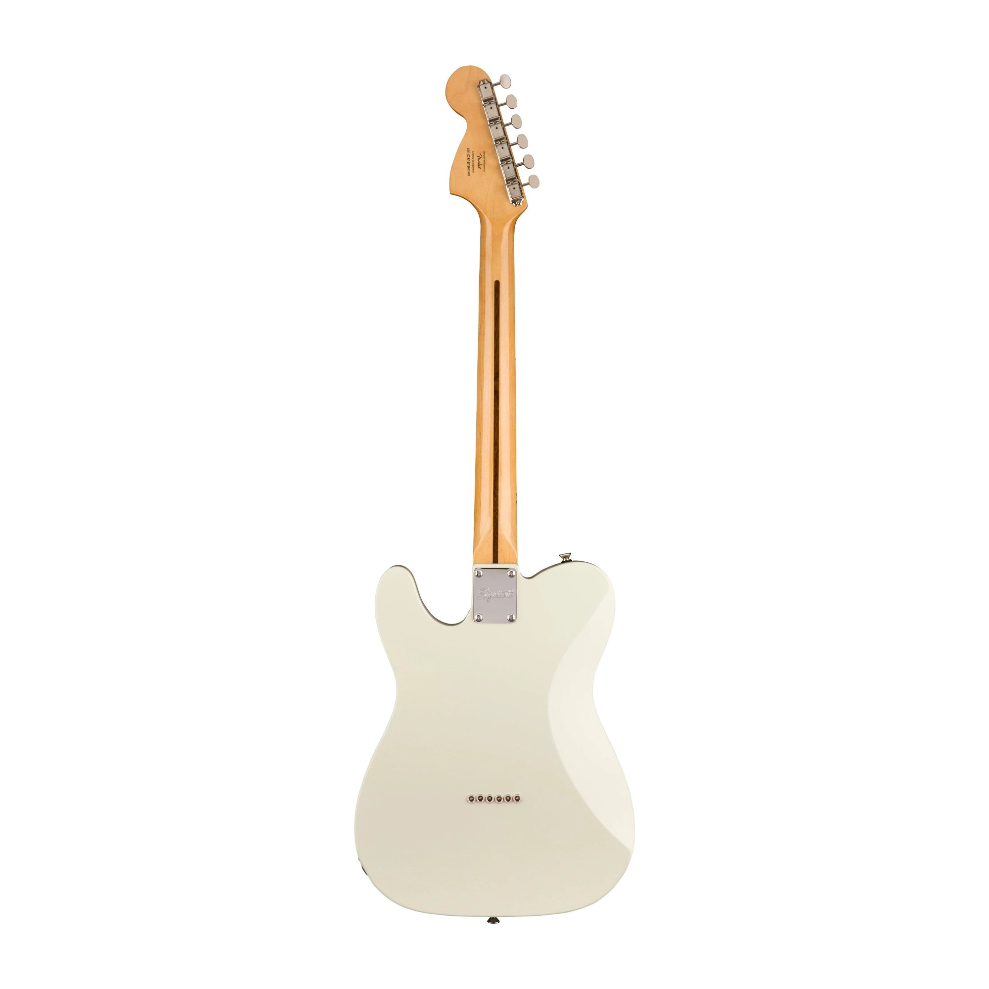 Squier Classic Vibe '70s Telecaster Deluxe Maple Fingerboard Electric Guitar Olympic White