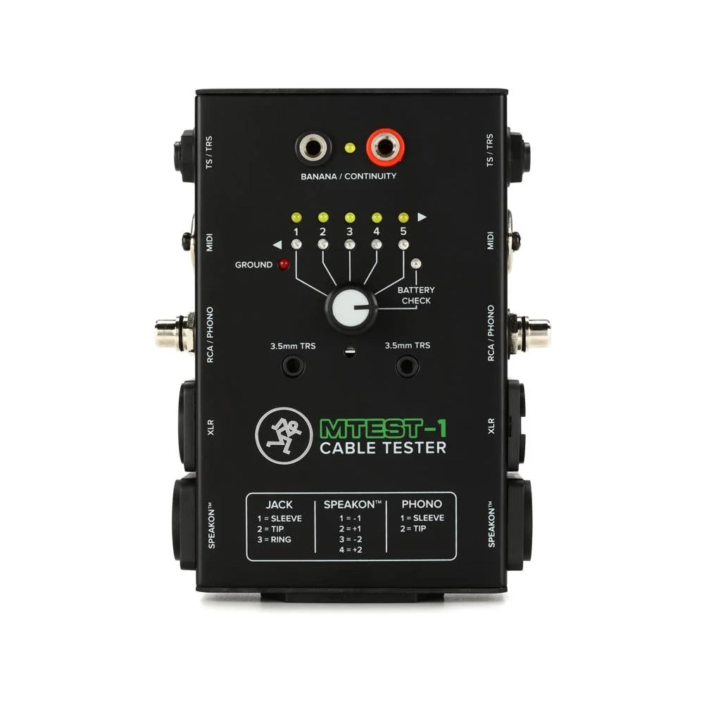 Mackie MTest-1 7 in 1 Cable Tester