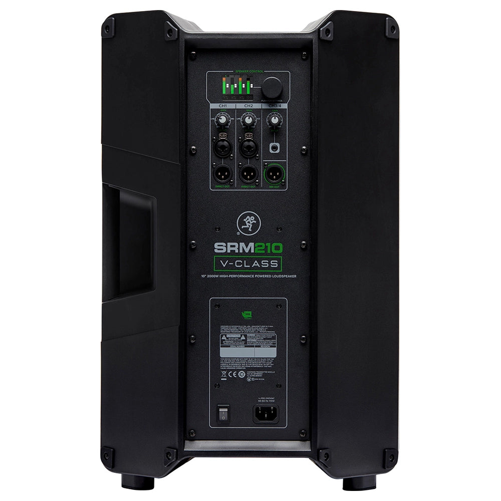 Mackie SRM210 V-Class 10" 2000W High-Performance Powered Loudspeaker