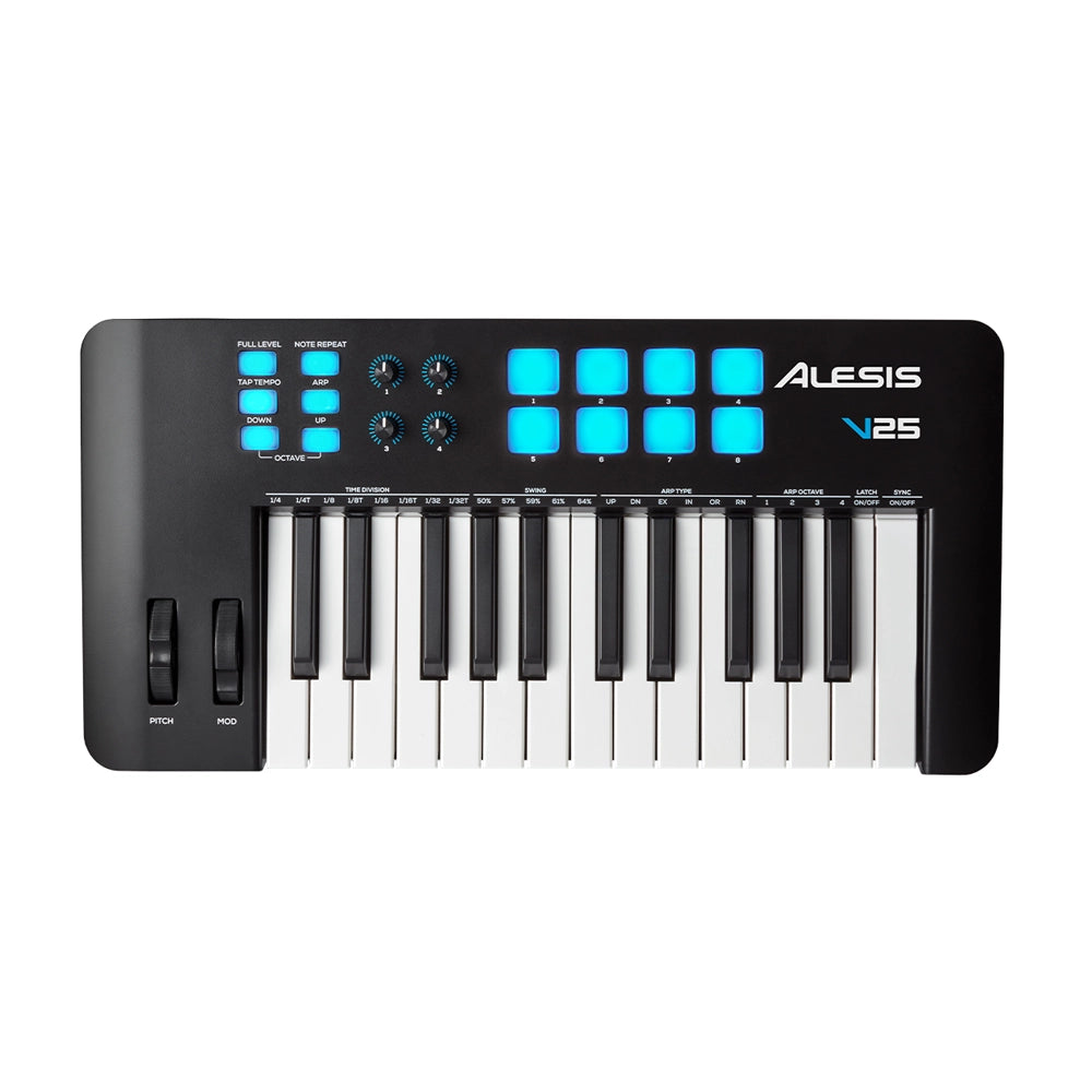 Controlador MIDI USB de 25 teclas Alesis V25 MKII