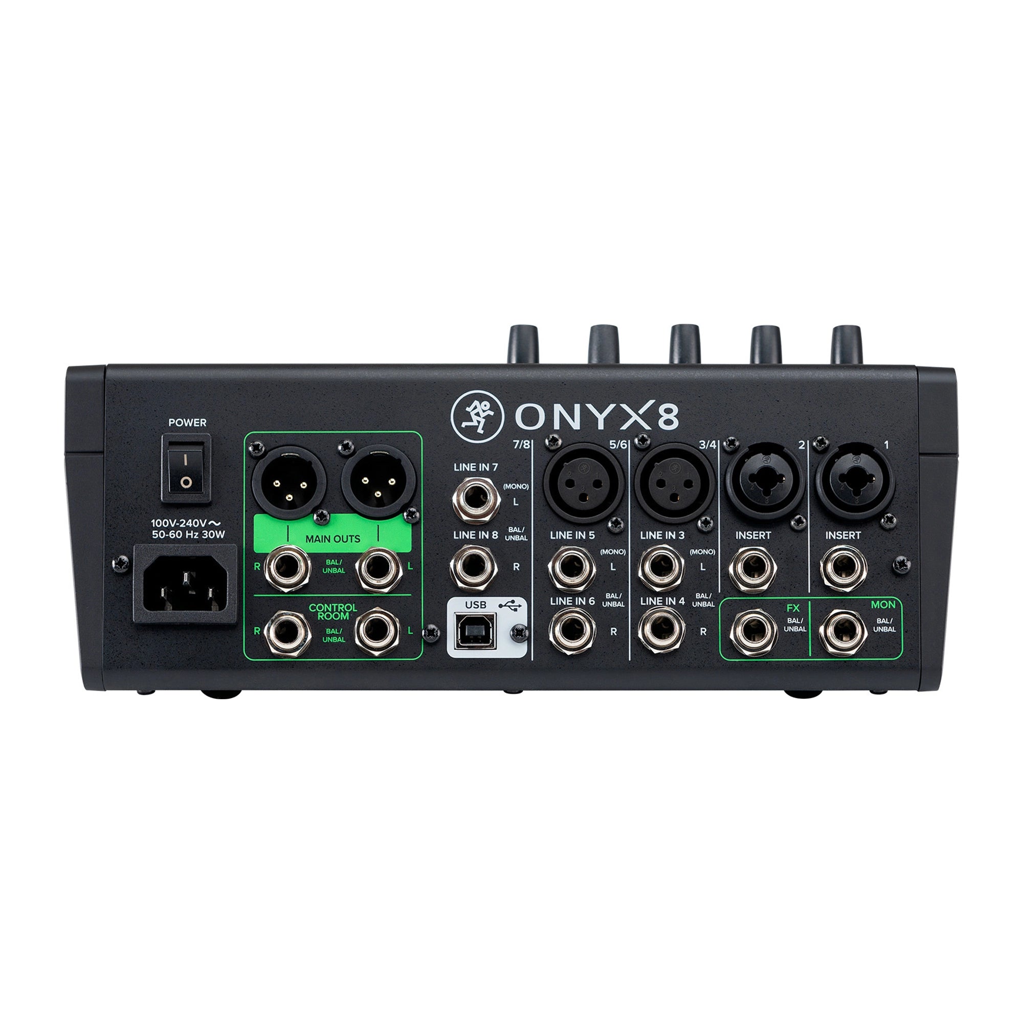 Mackie Onyx8 8-channel Analog Mixer with Multi-Track USB