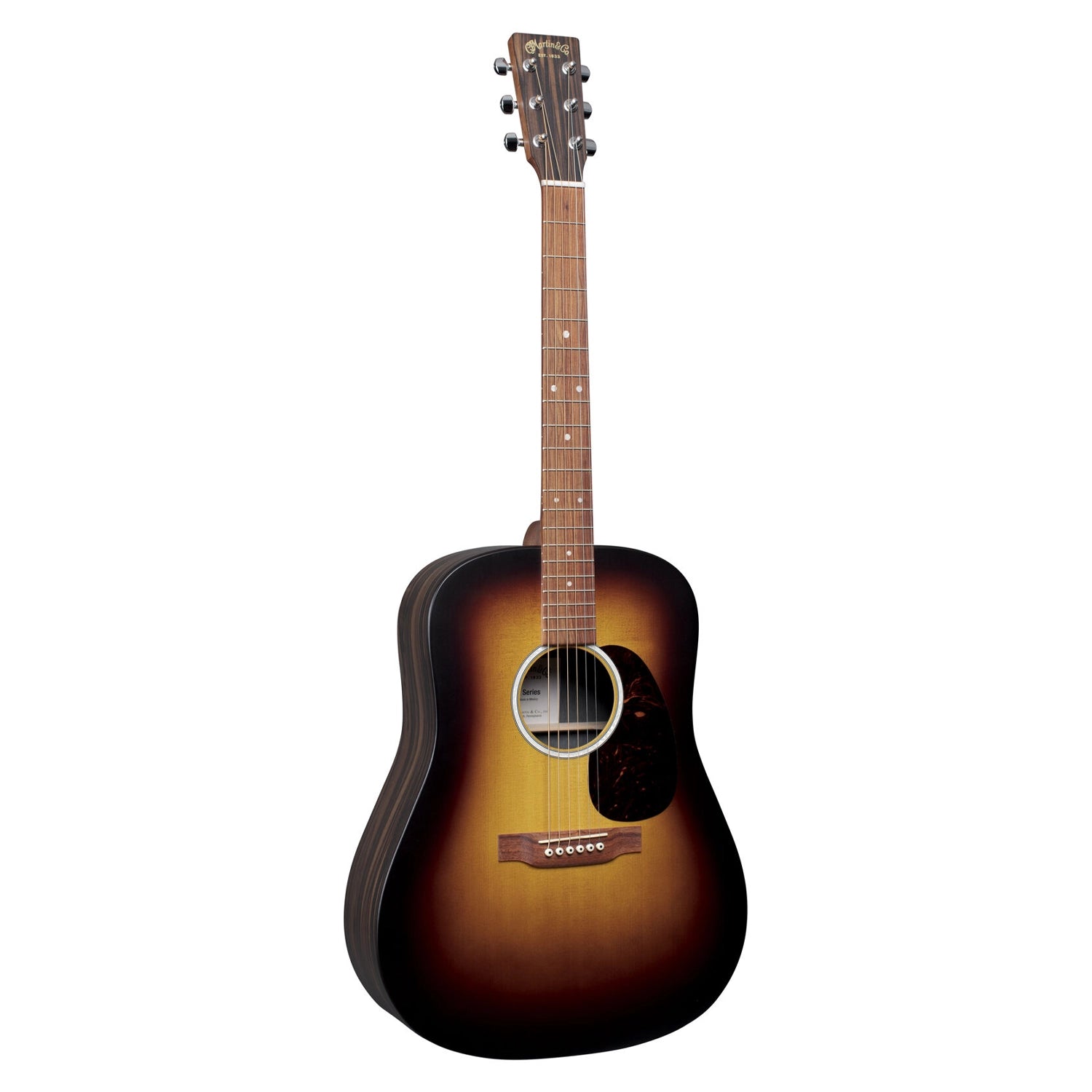 Martin D-X2E Dreadnought Acoustic-Electric Guitar - Sunburst