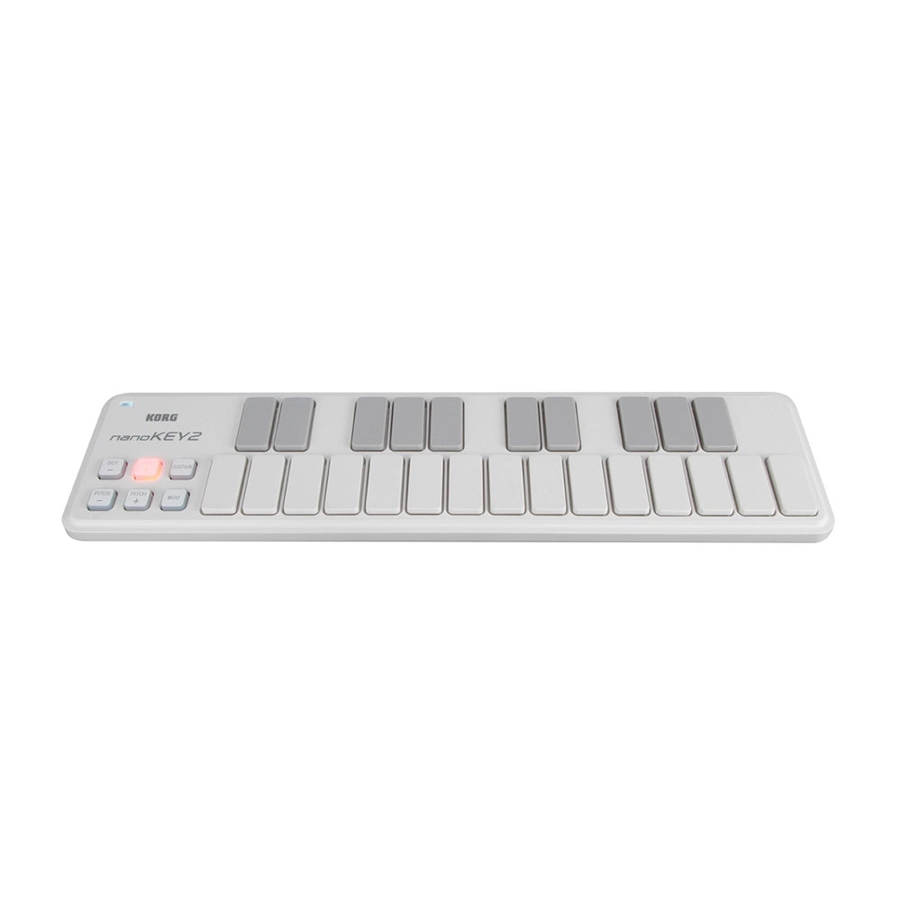 Korg Nanokey2 Slim-Line Usb Keyboard Controller - White B-Stock