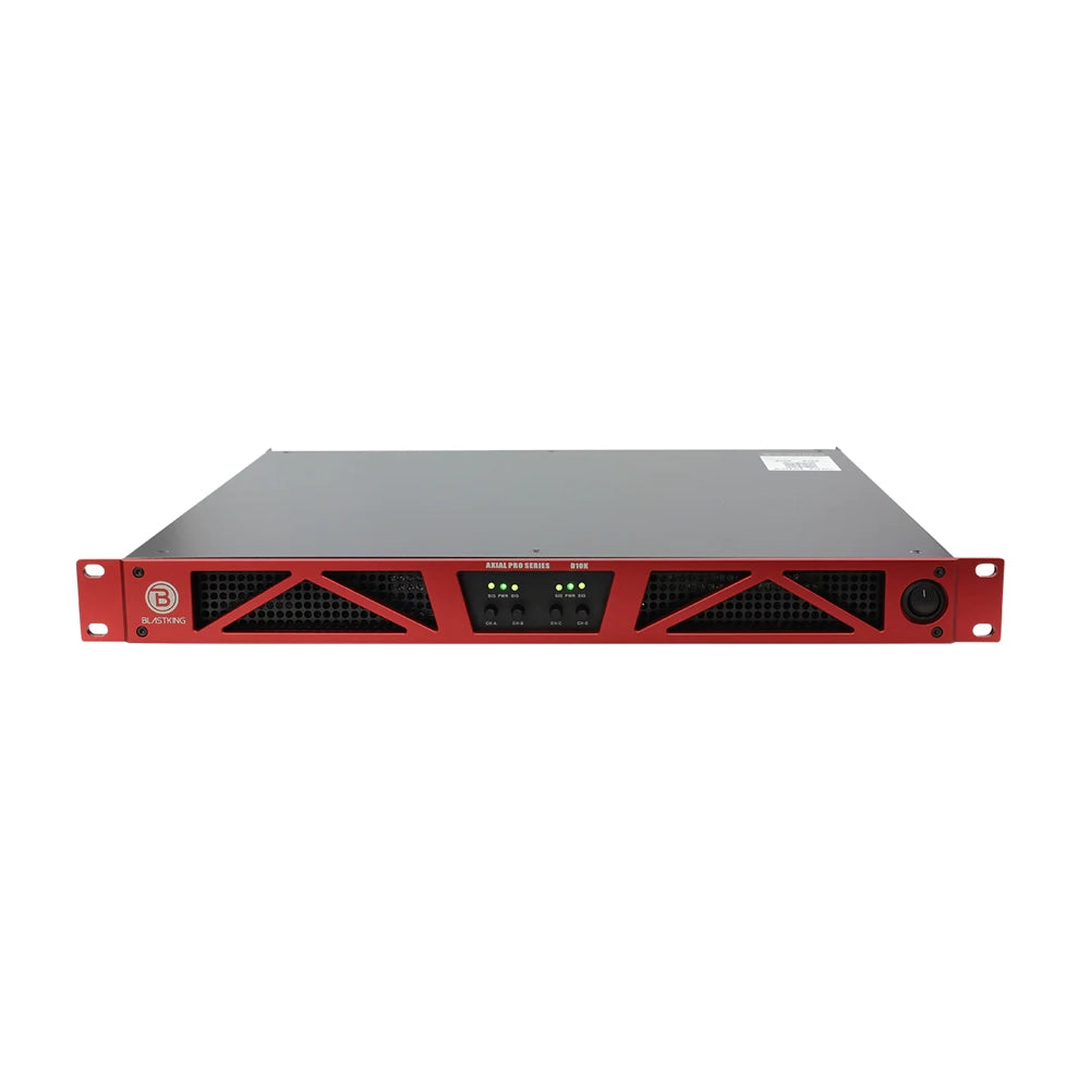 Blastking D10K 10000 Watt 4 Channel Class-D Professional Power Amplifier