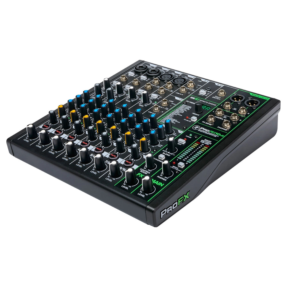 Mackie PROFX10V3 10-Channel Professional Effects Mixer with USB