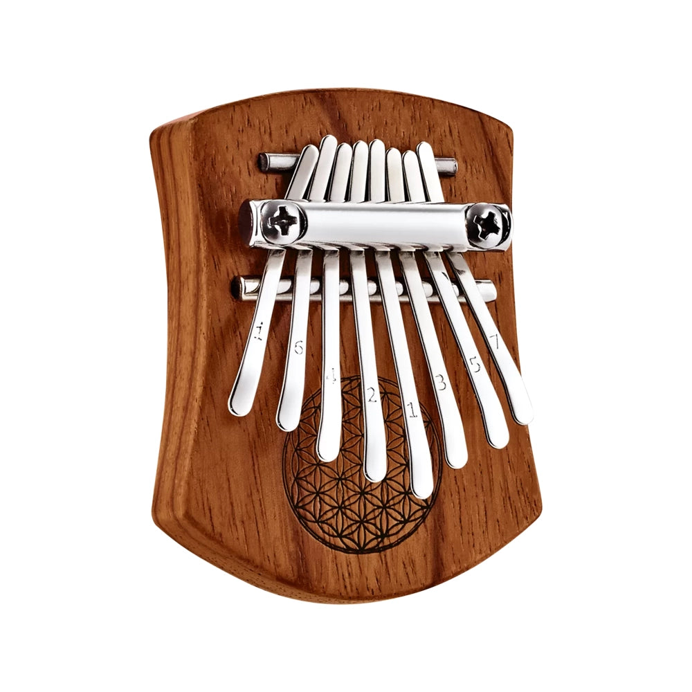 Meinl Sonic Energy 8-Note Mini Kalimba - C Major, Flower Of Life
